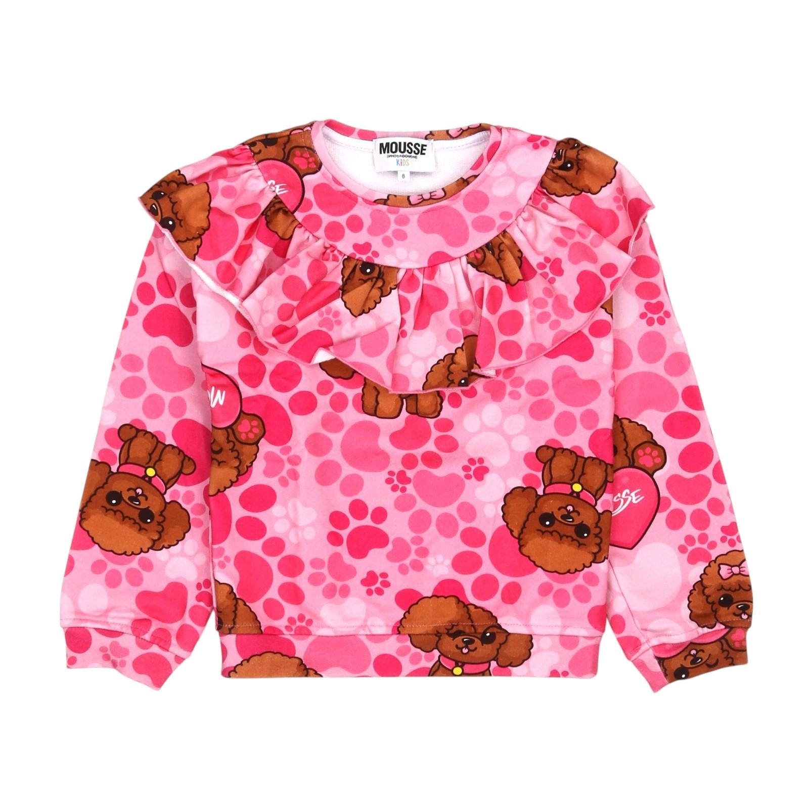 Felpa MOUSSE kids HKFF360 ROS MOUSSE 