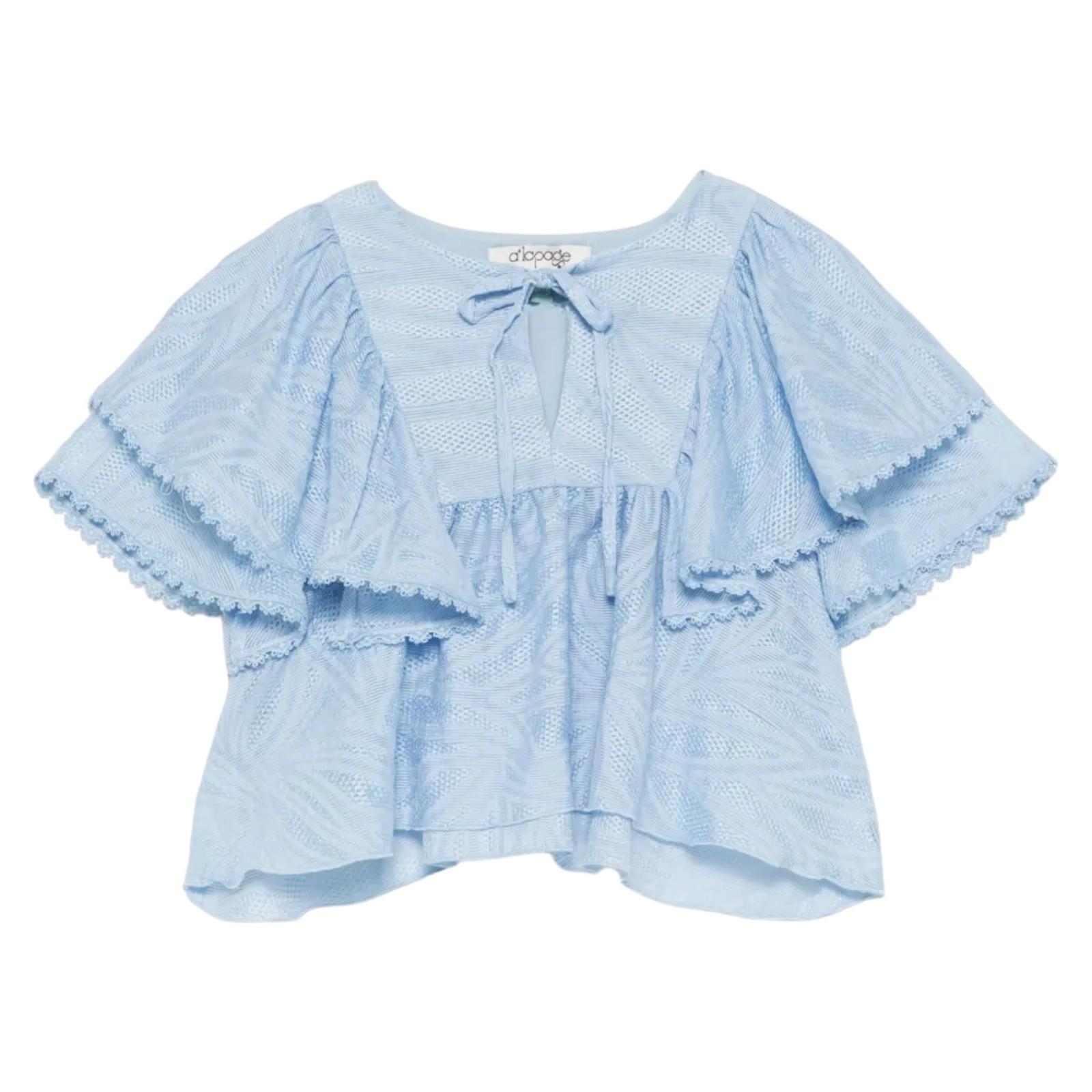 Blusa ALAPAGE kids 25SAGTOP00017 CEL ALAPAGE 