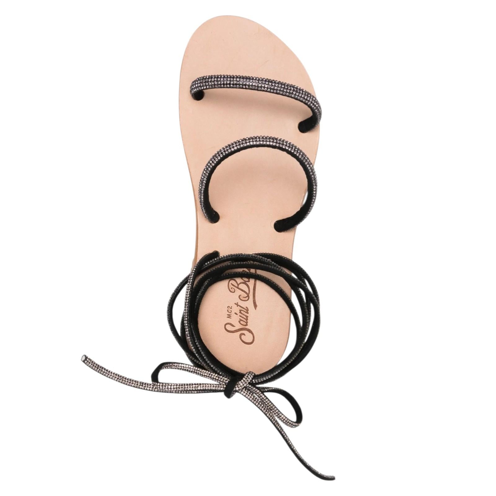 Sandali MC2 SAINT BARTH Donna WRAP-SANDAL NER 