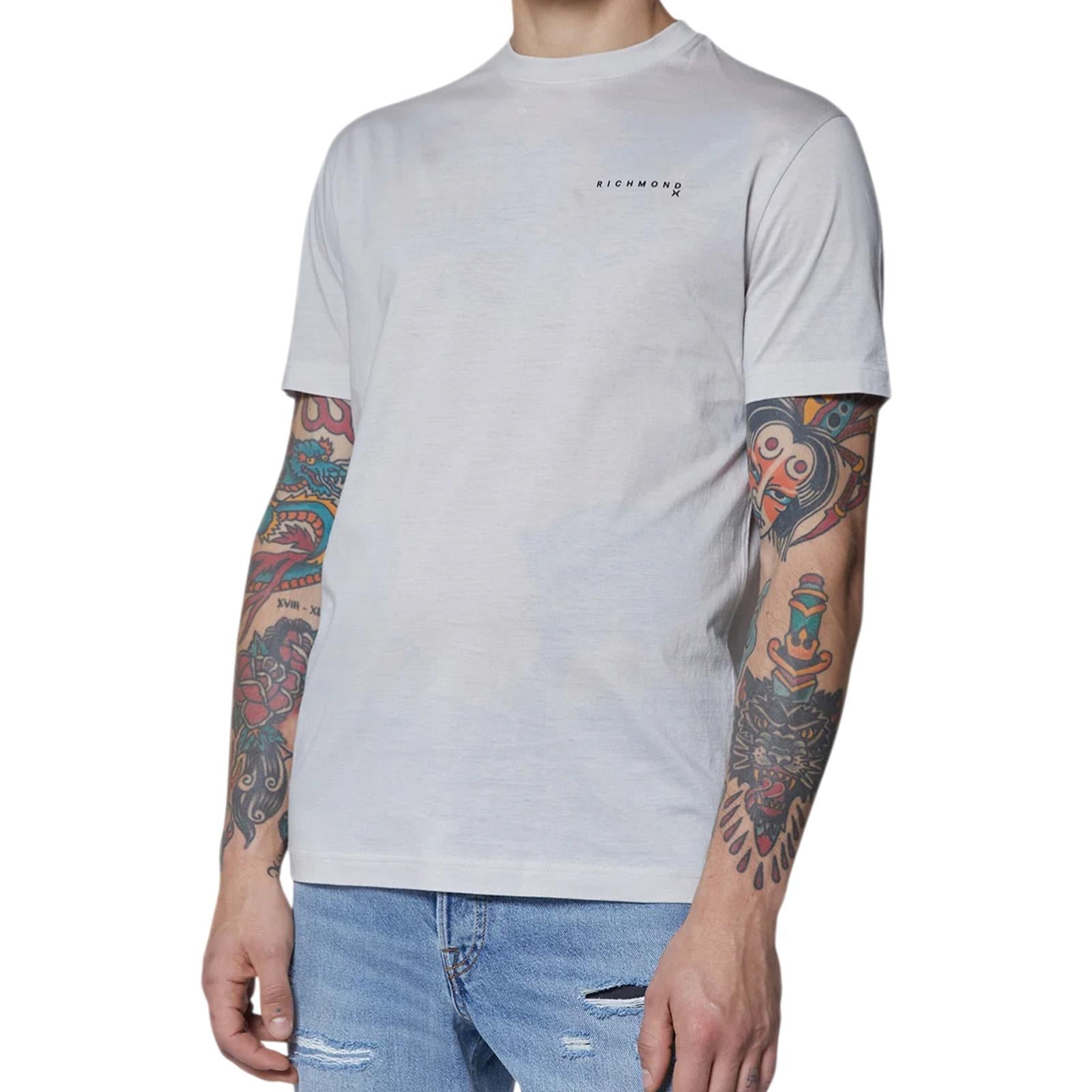 T-shirt RICHMOND UMP25154TS GRI RICHMOND 