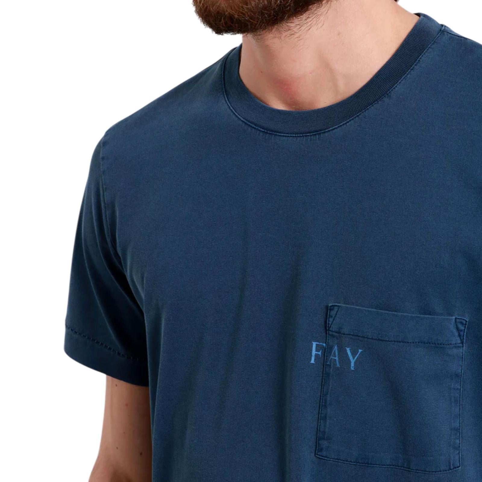 T-shirt FAY Uomo NPMB350132T UY1U811 