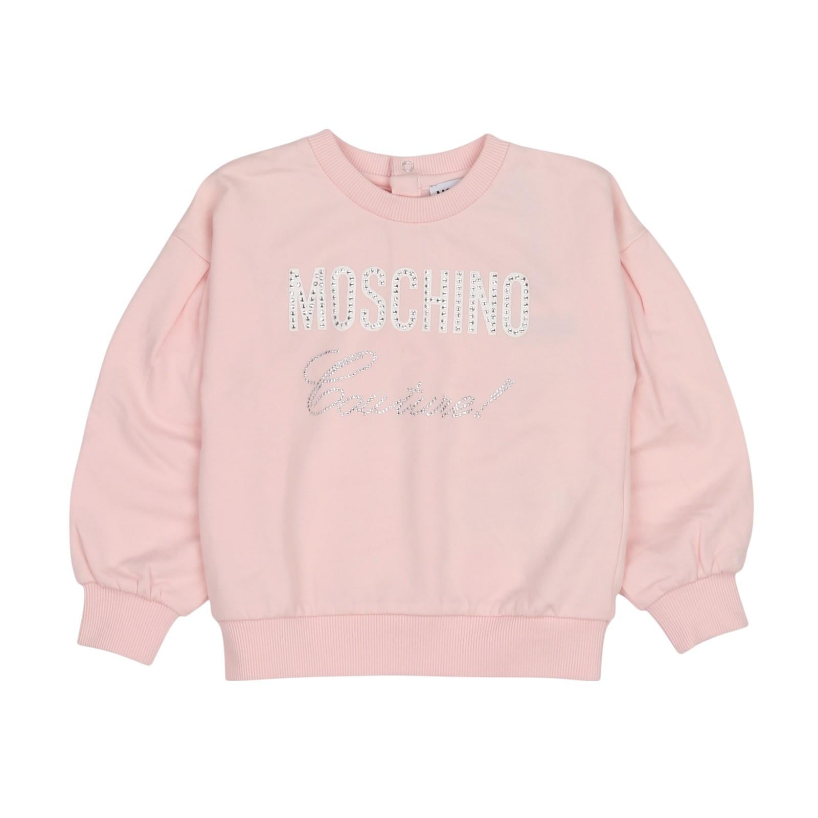 Felpa MOSCHINO kids MDF02F-LDA16 51664 MOSCHINO 