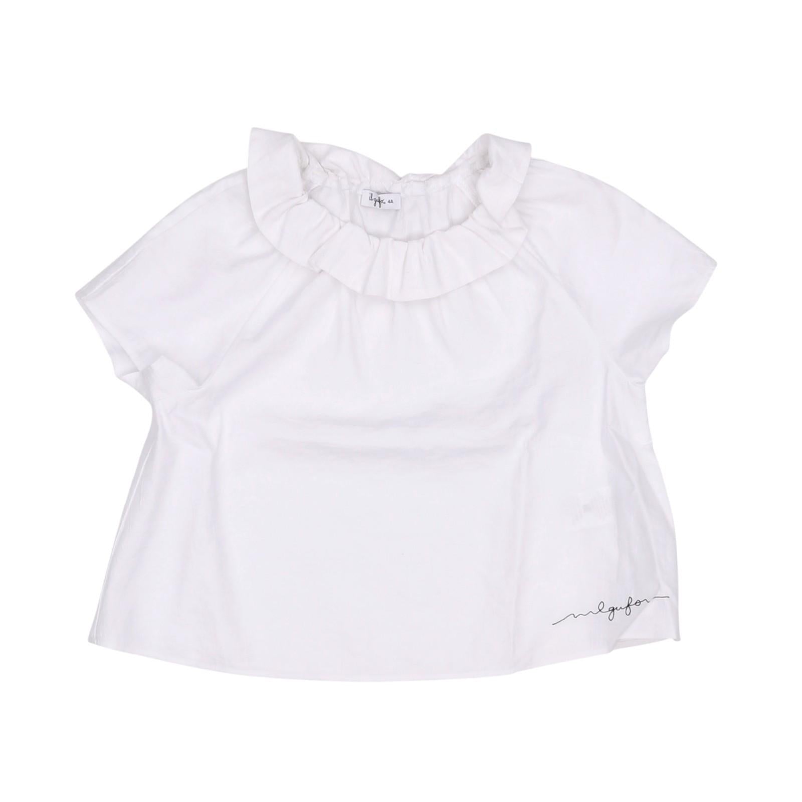 Blusa IL GUFO kids P25CC107R0004 010 IL GUFO 
