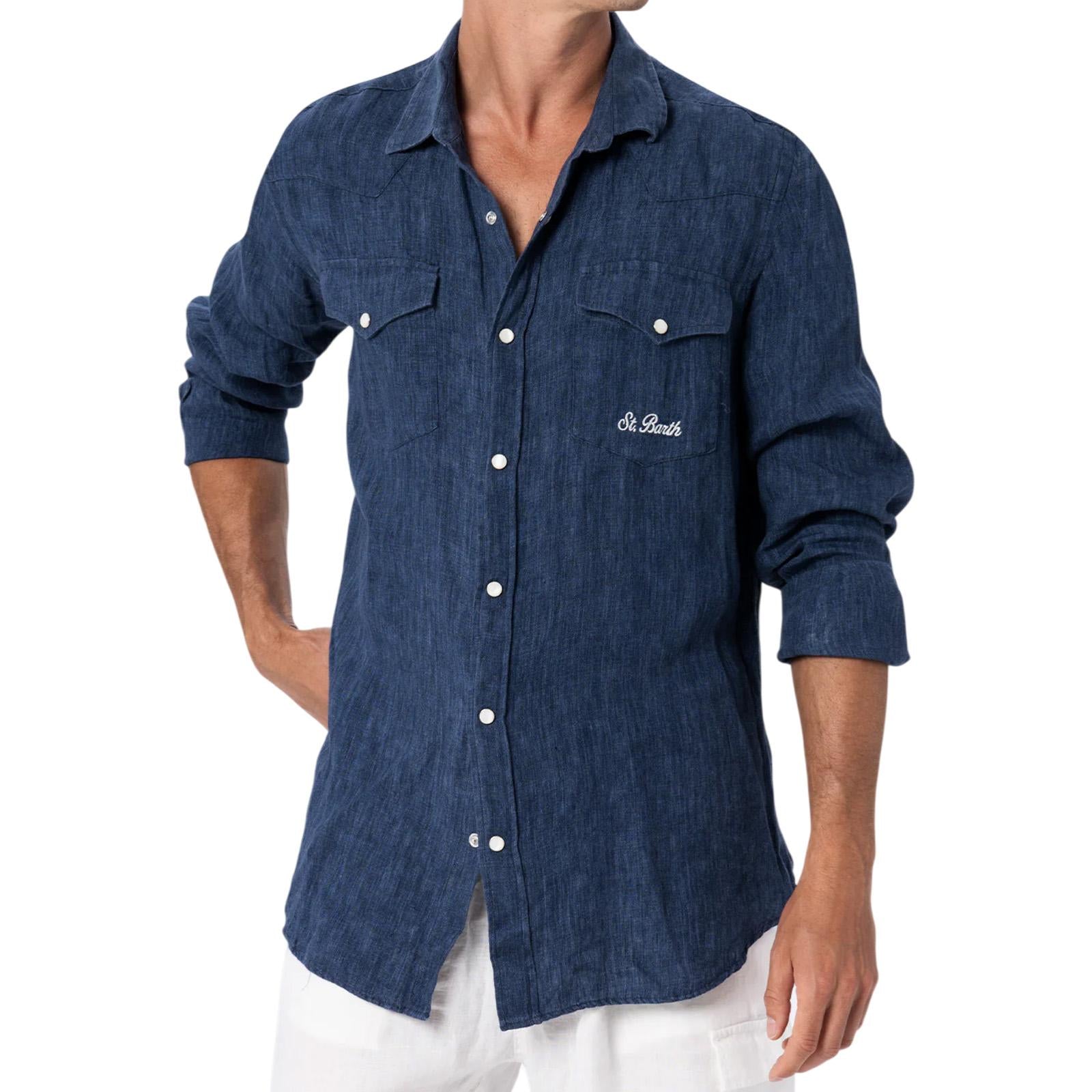 Camicia MC2 SAINT BARTH GREG 00615F MC2 SAINT BARTH 