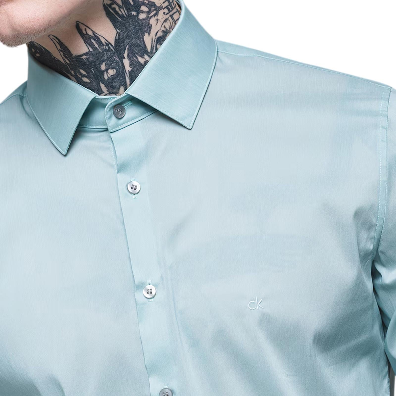 Camicia CALVIN KLEIN Uomo K10K114356 CFC 