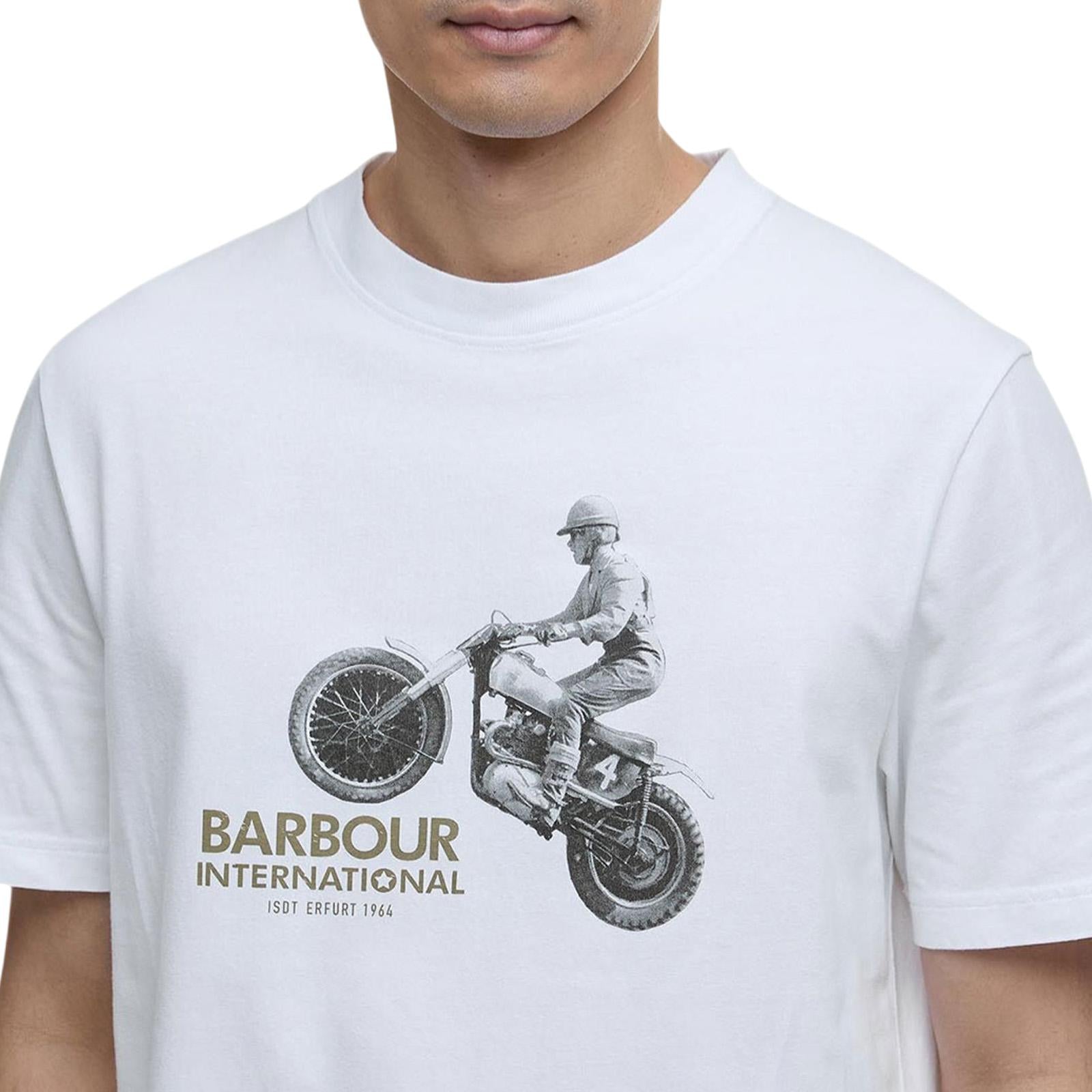 T-shirt BARBOUR Uomo MTS1432 WH11 