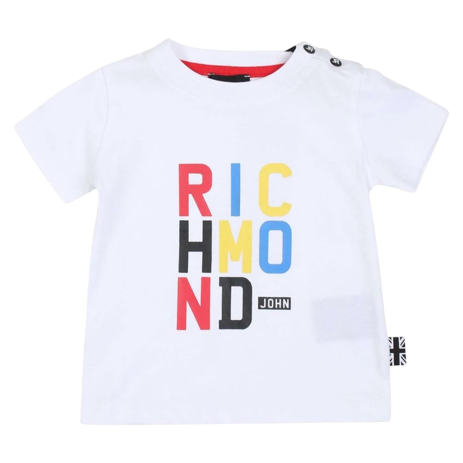 T-shirt RICHMOND kids RIP24070TS-SW BIA RICHMOND 