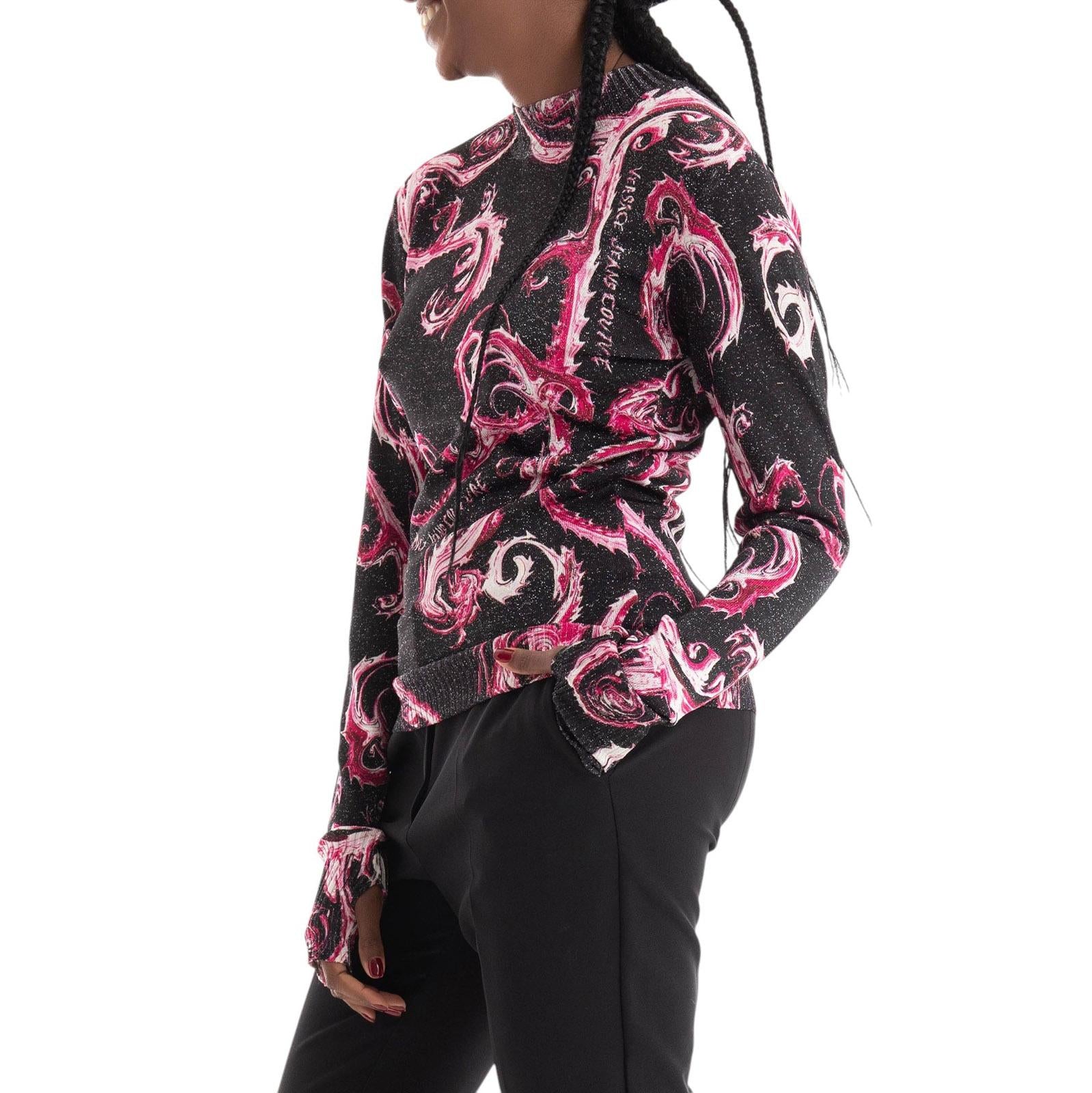 Maglione VERSACE JEANS Donna 77HAFM24-CMN80 QY2 