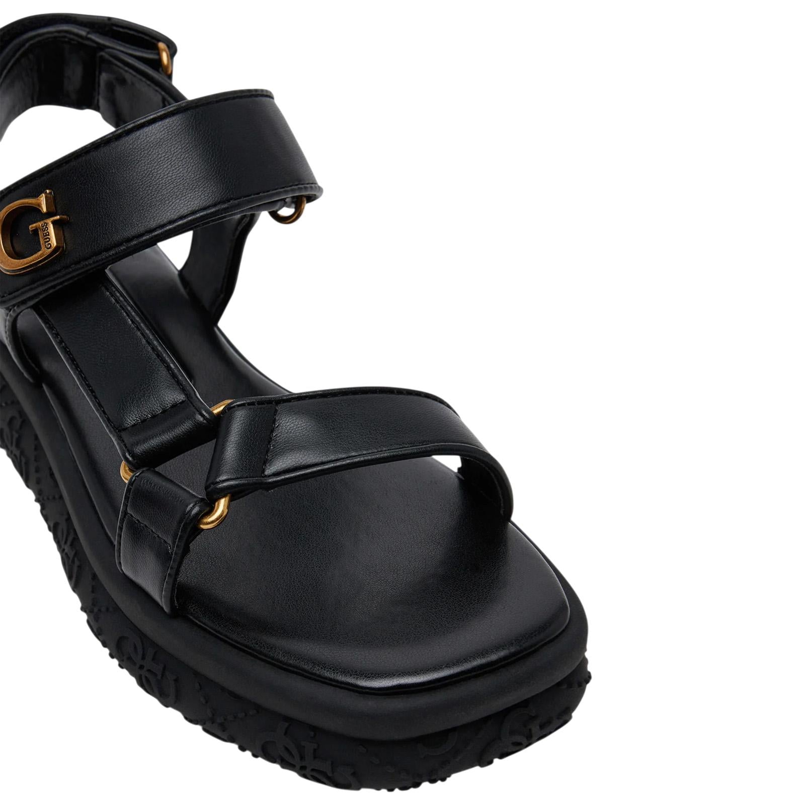 Sandals GUESS WOMAN FLJLANELE03 BLACK 