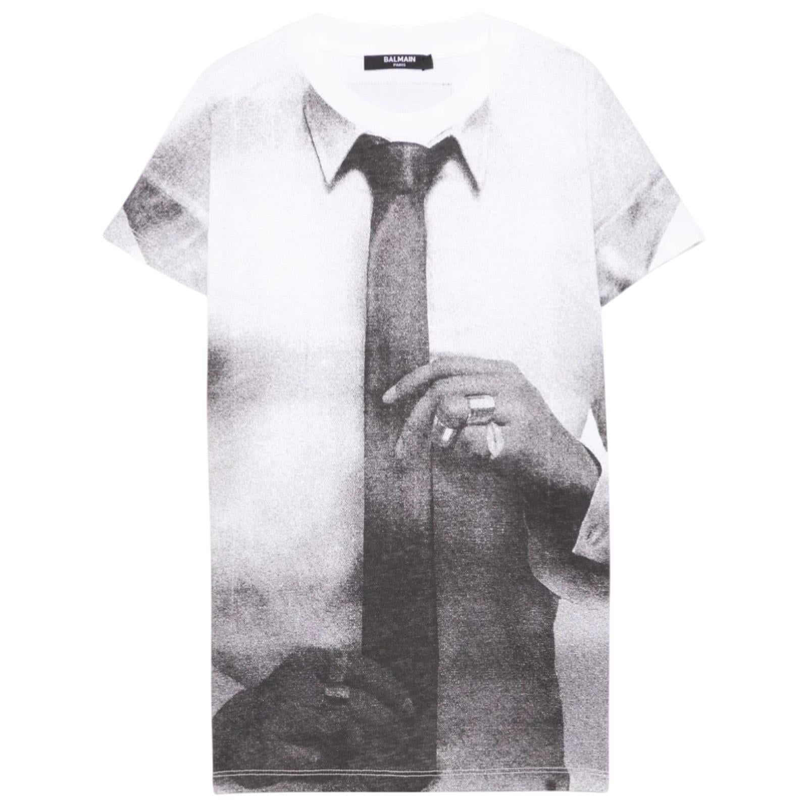 T-shirt BALMAIN kids BW8Q51-Z0082 100GR BALMAIN 