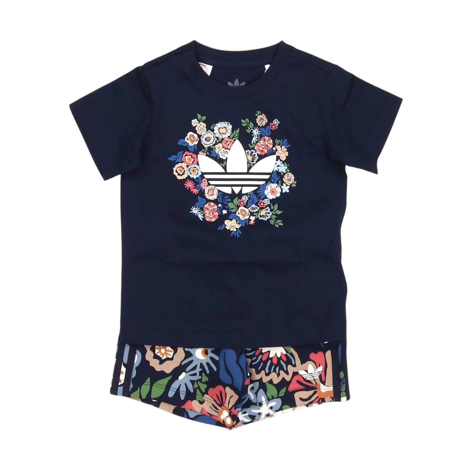 Suit ADIDAS kids Girl JC8012 BLUE 
