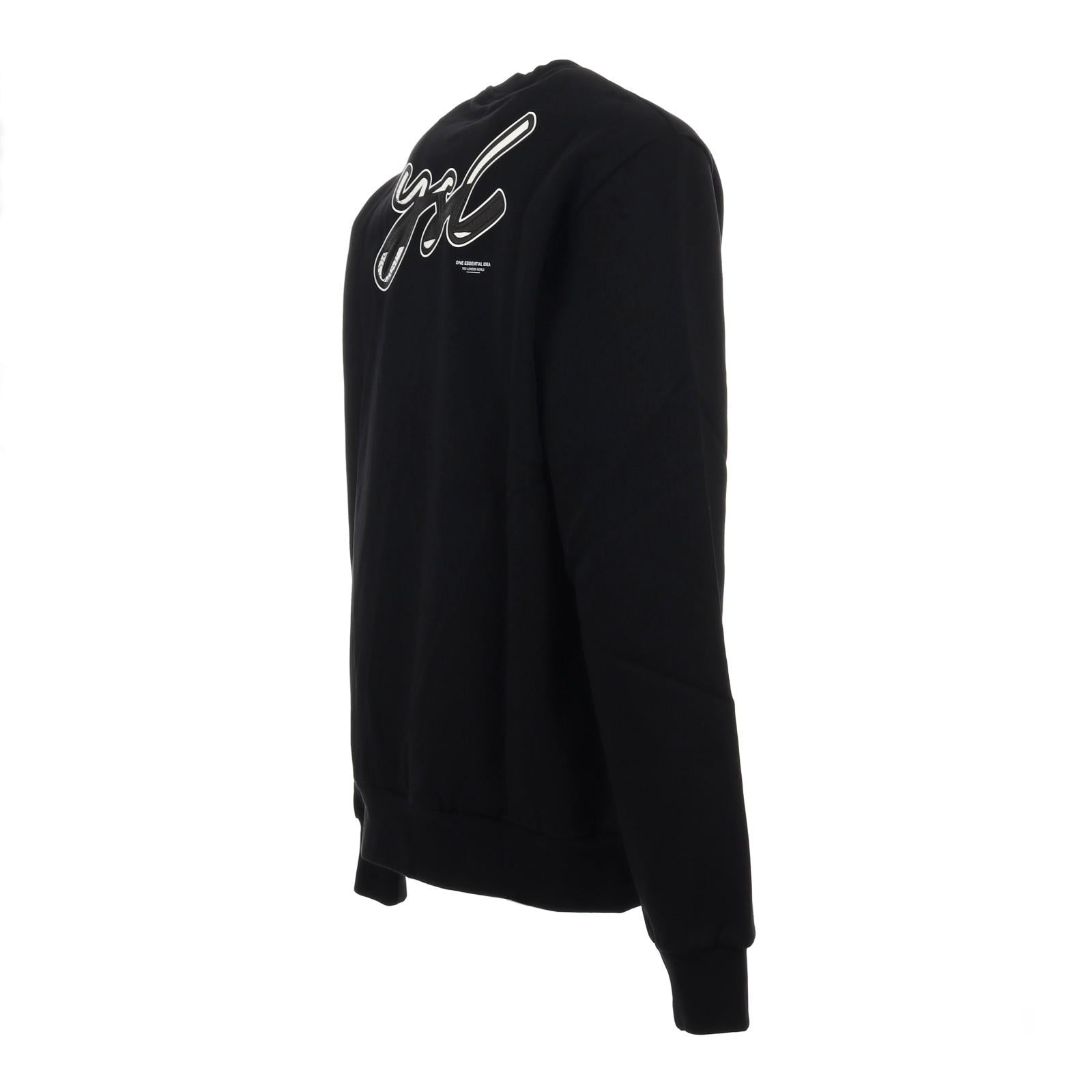 Felpa YES LONDON Uomo XMF3940 NER 