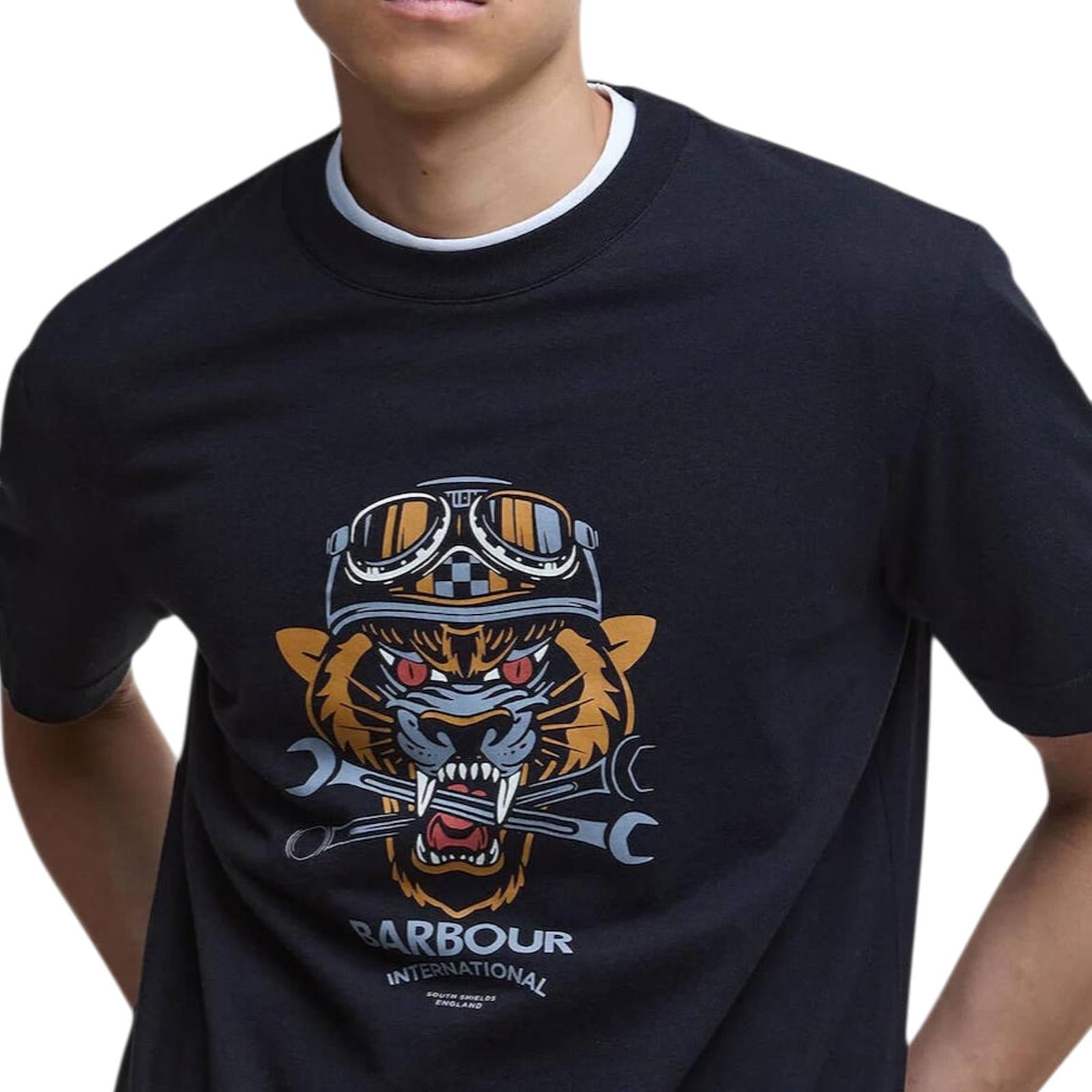 T-shirt BARBOUR Uomo MTS1387 BK11 