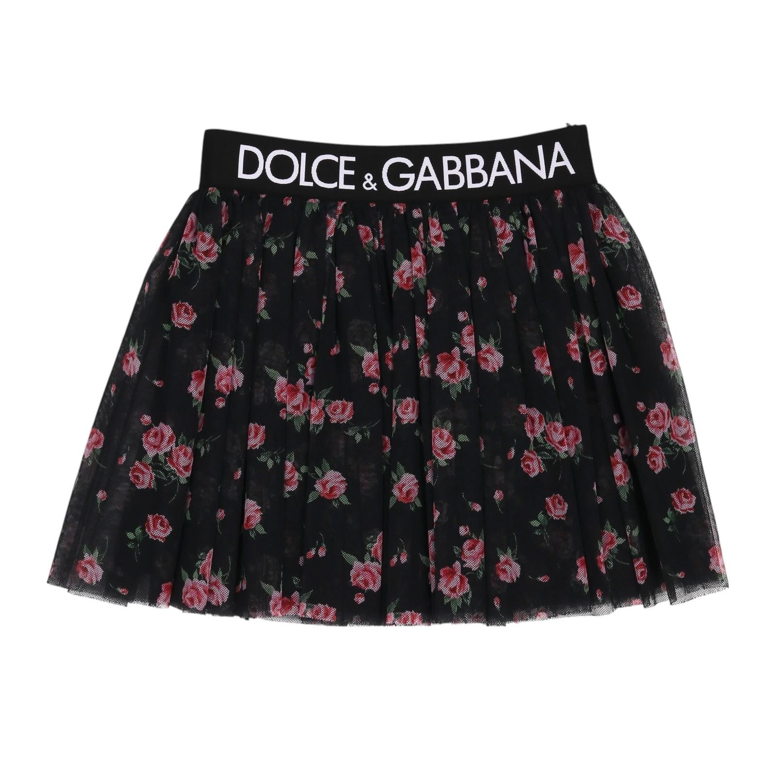Gonna DOLCE & GABBANA kids Bambina L54I73-HS5LB HN3BK 