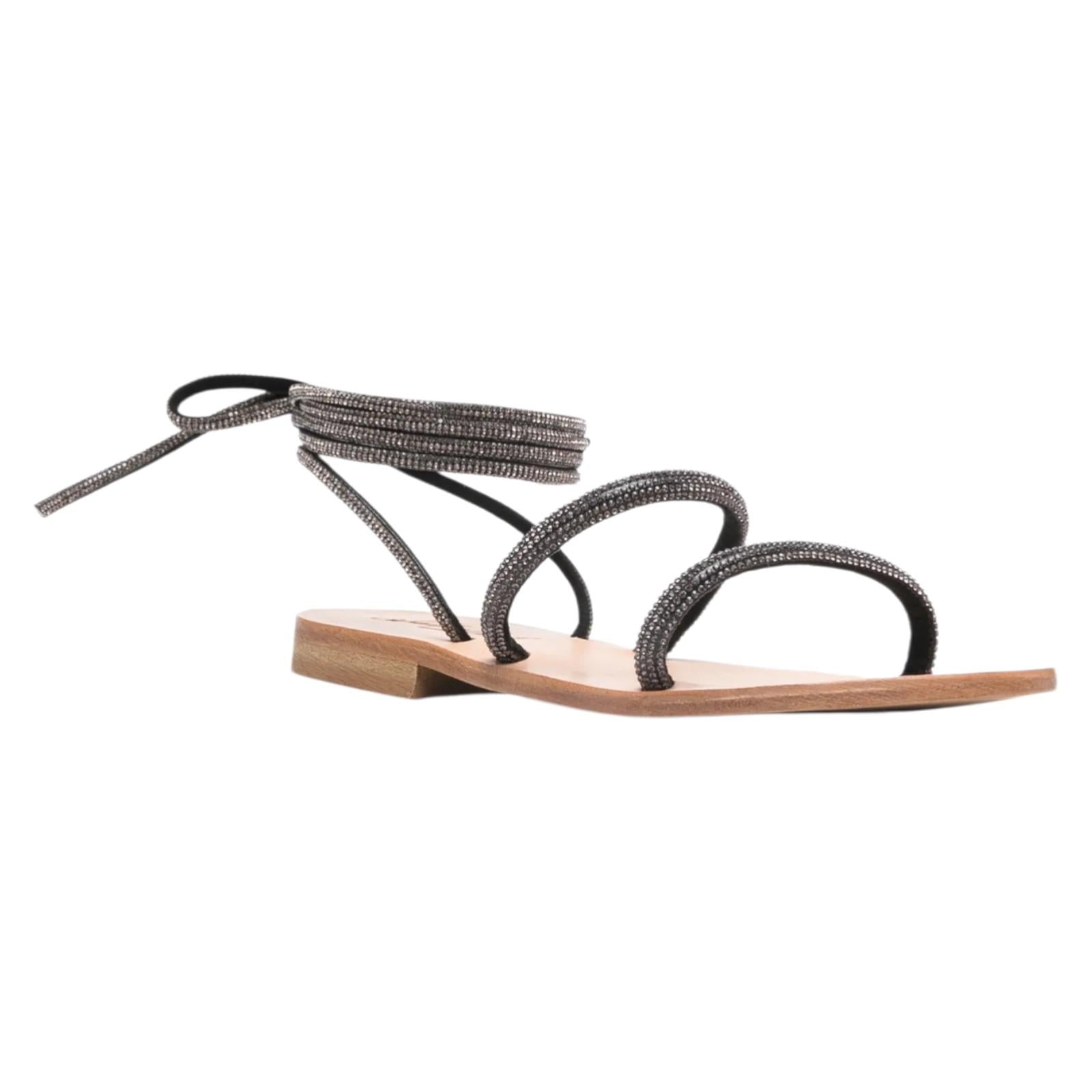 Sandali MC2 SAINT BARTH Donna WRAP-SANDAL NER 