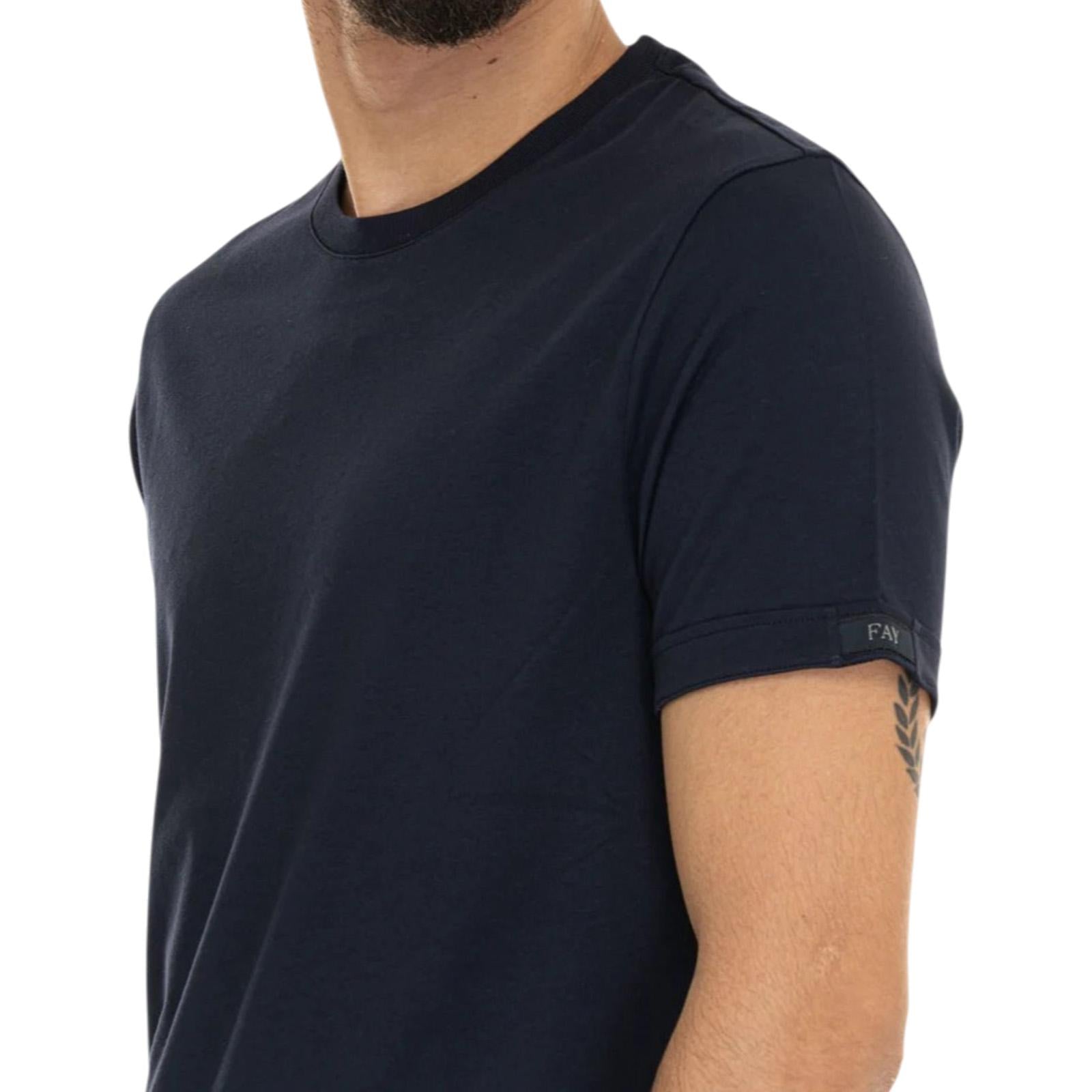 T-shirt FAY Uomo NPMB3501330 UCXU806 