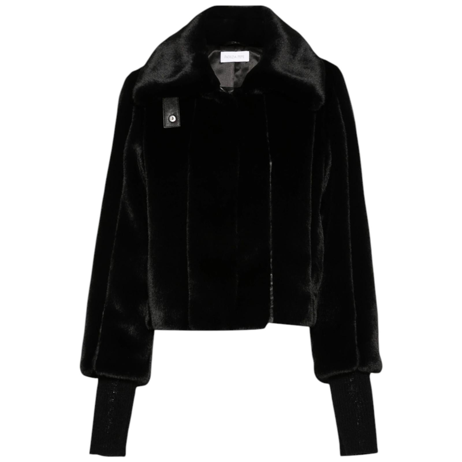 Pelliccia PATRIZIA PEPE 2O0138-E5T7 K103 PATRIZIA PEPE 