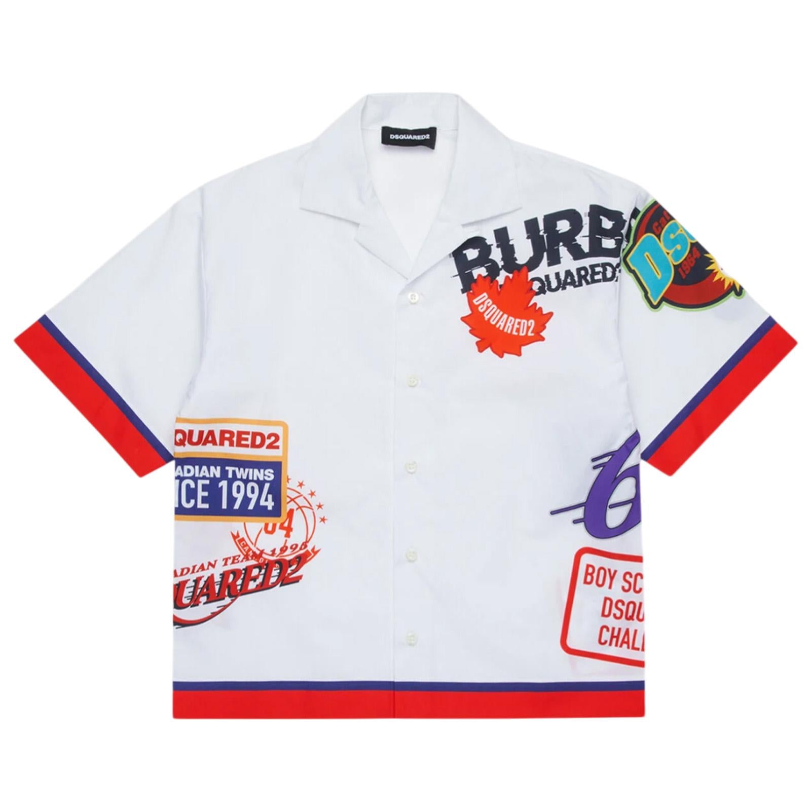 Camicia DSQUARED2 kids DQ2819-D007D DQ100 DSQUARED2 