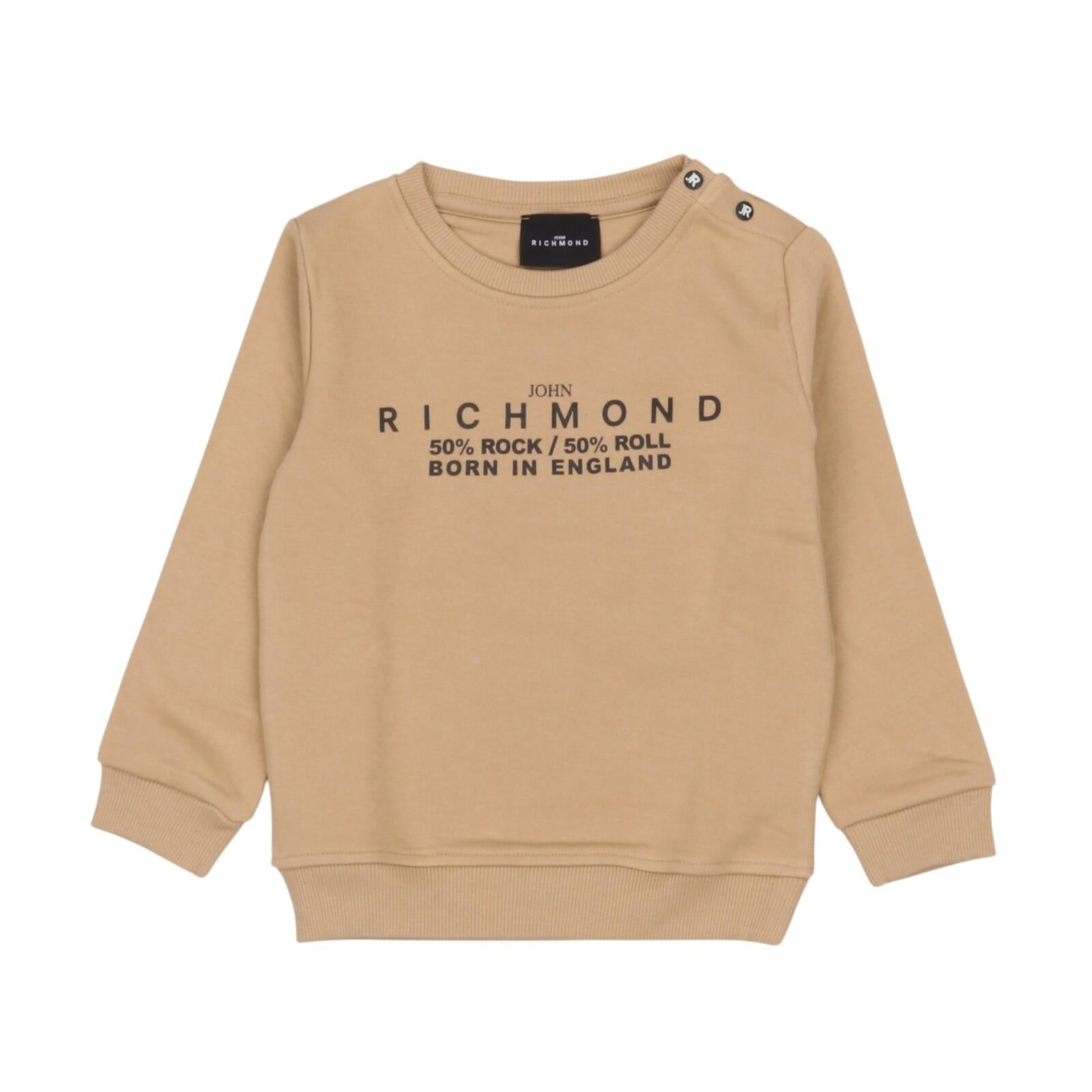 Felpa RICHMOND kids RIA24035FE-BCL BEI RICHMOND 