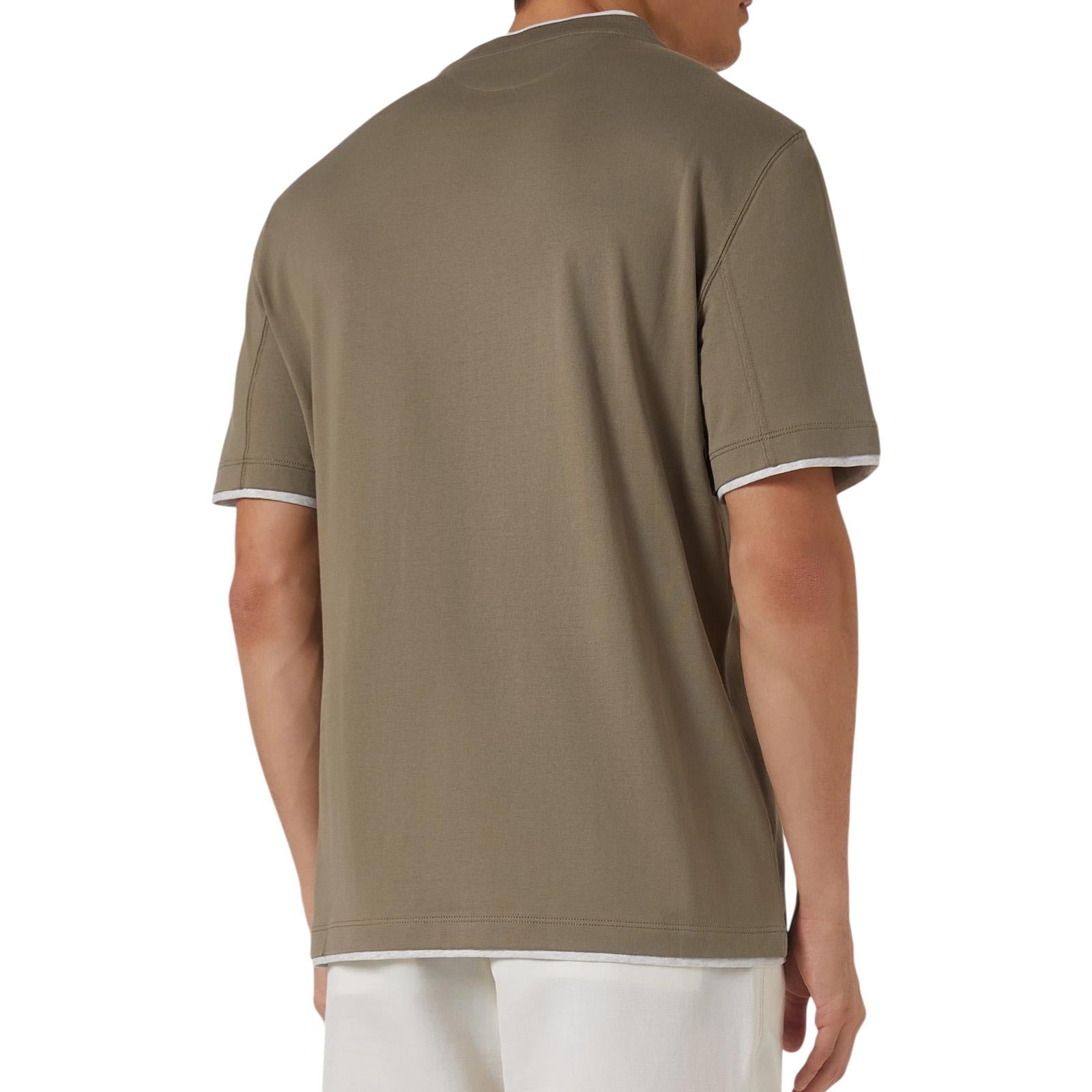 T-shirt BRUNELLO CUCINELLI Uomo M0T617427 CP174 