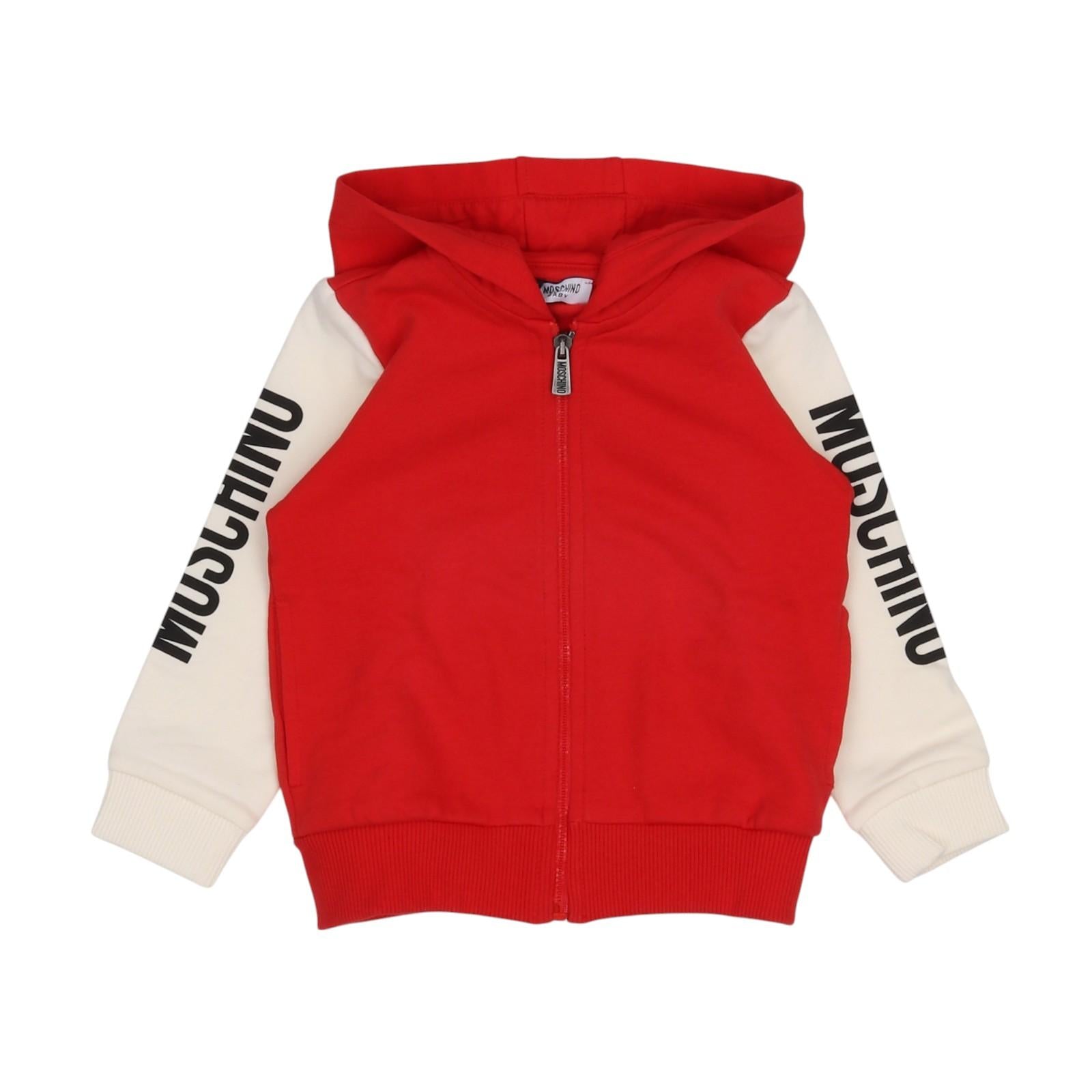 Felpa MOSCHINO kids MOF00Q-LDA07 50109 MOSCHINO 