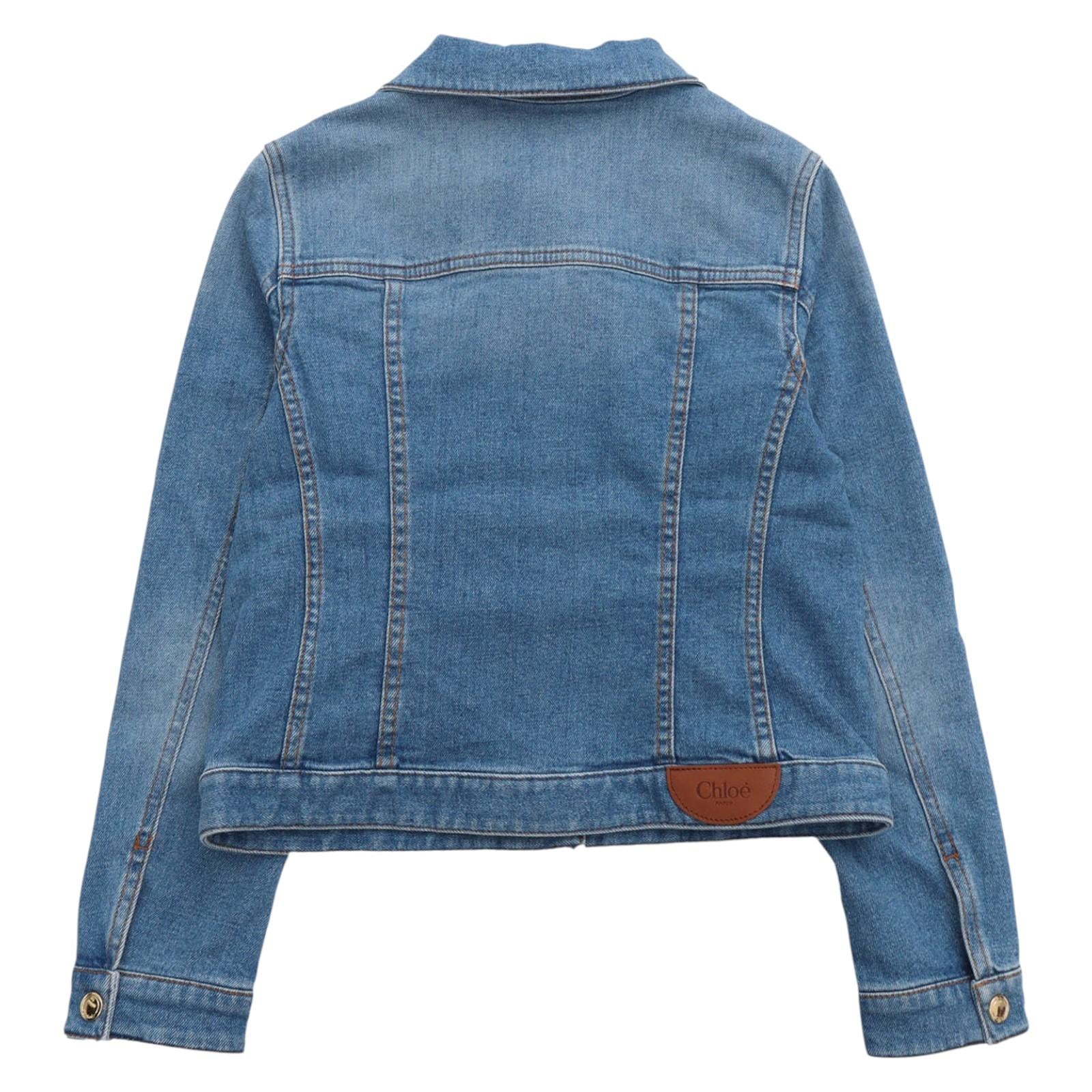 Giubbotto CHLOÈ kids Bambina C20496 DEN 
