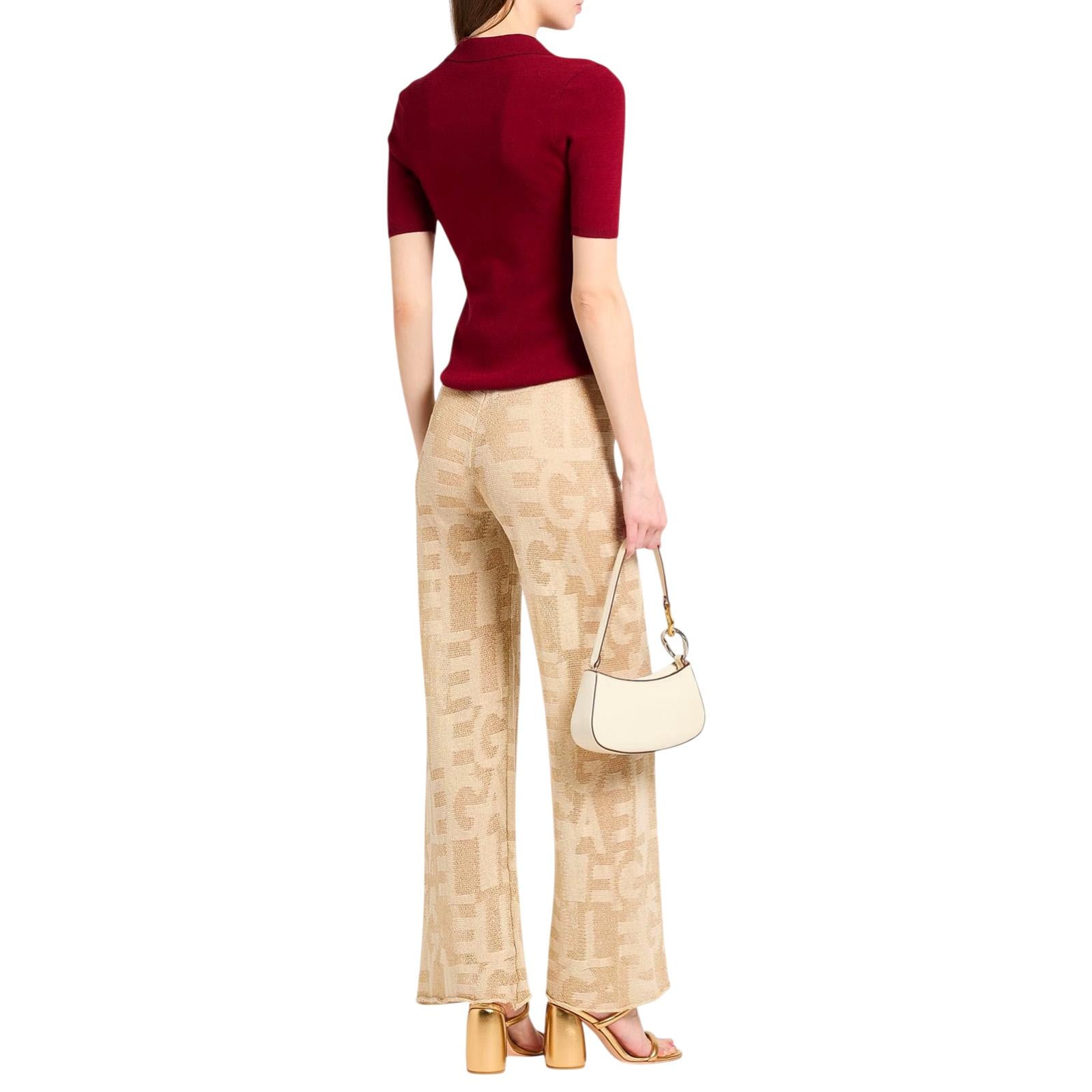 Pantalone GAELLE Donna GAABW05517-MTTM0001 ORO 