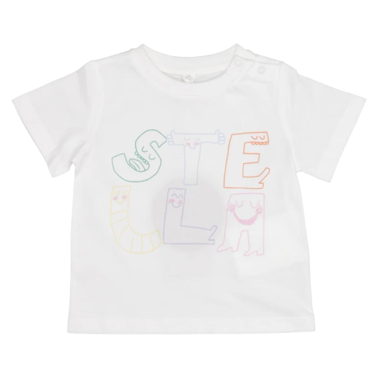 T-shirt STELLA McCARTNEY kids TW8141-Z0434 101 STELLA McCARTNEY 