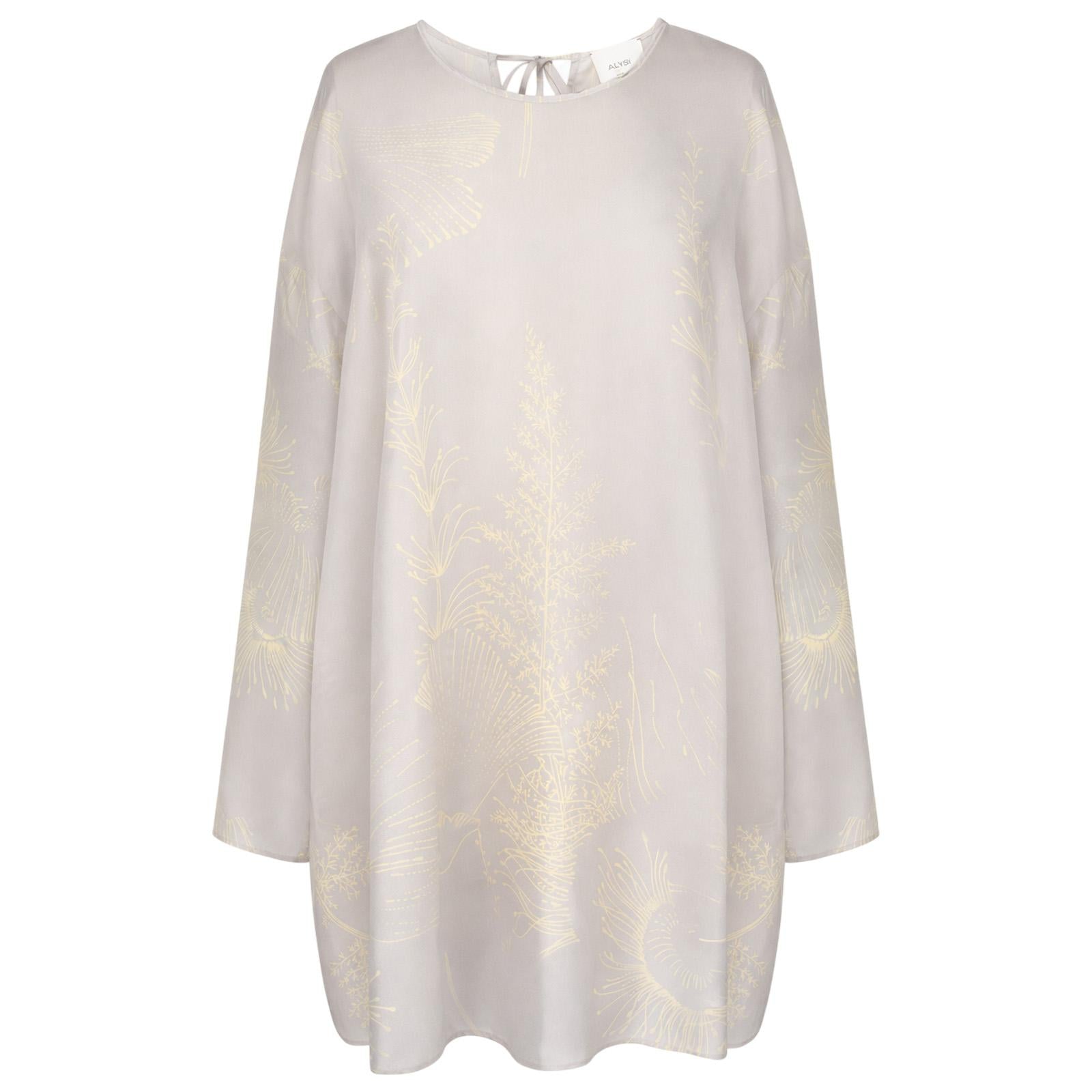 Abito ALYSI 105323-P5025 GRI ALYSI 