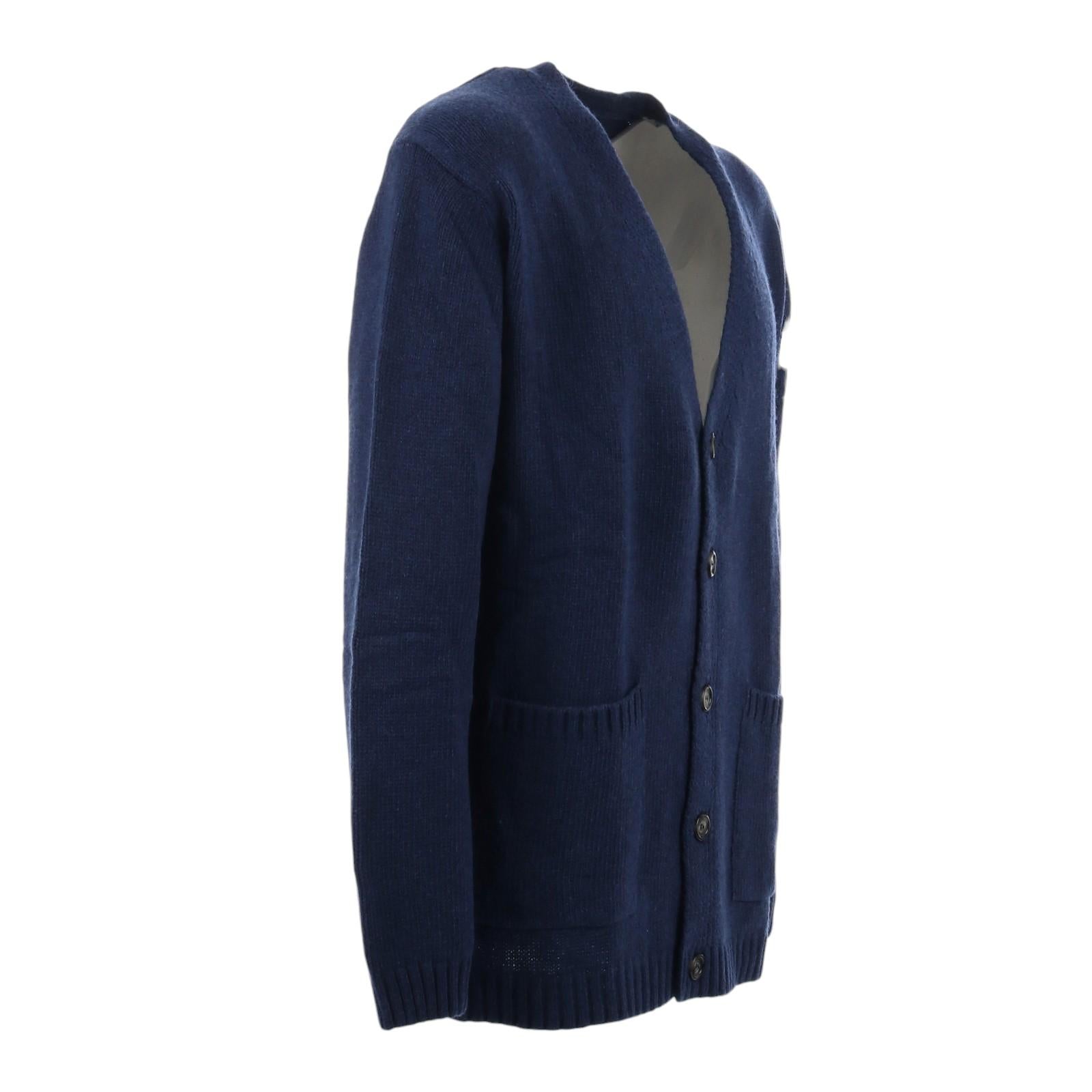 Cardigan OFFICINA 36 CUMCH182 BLU OFFICINA 36 
