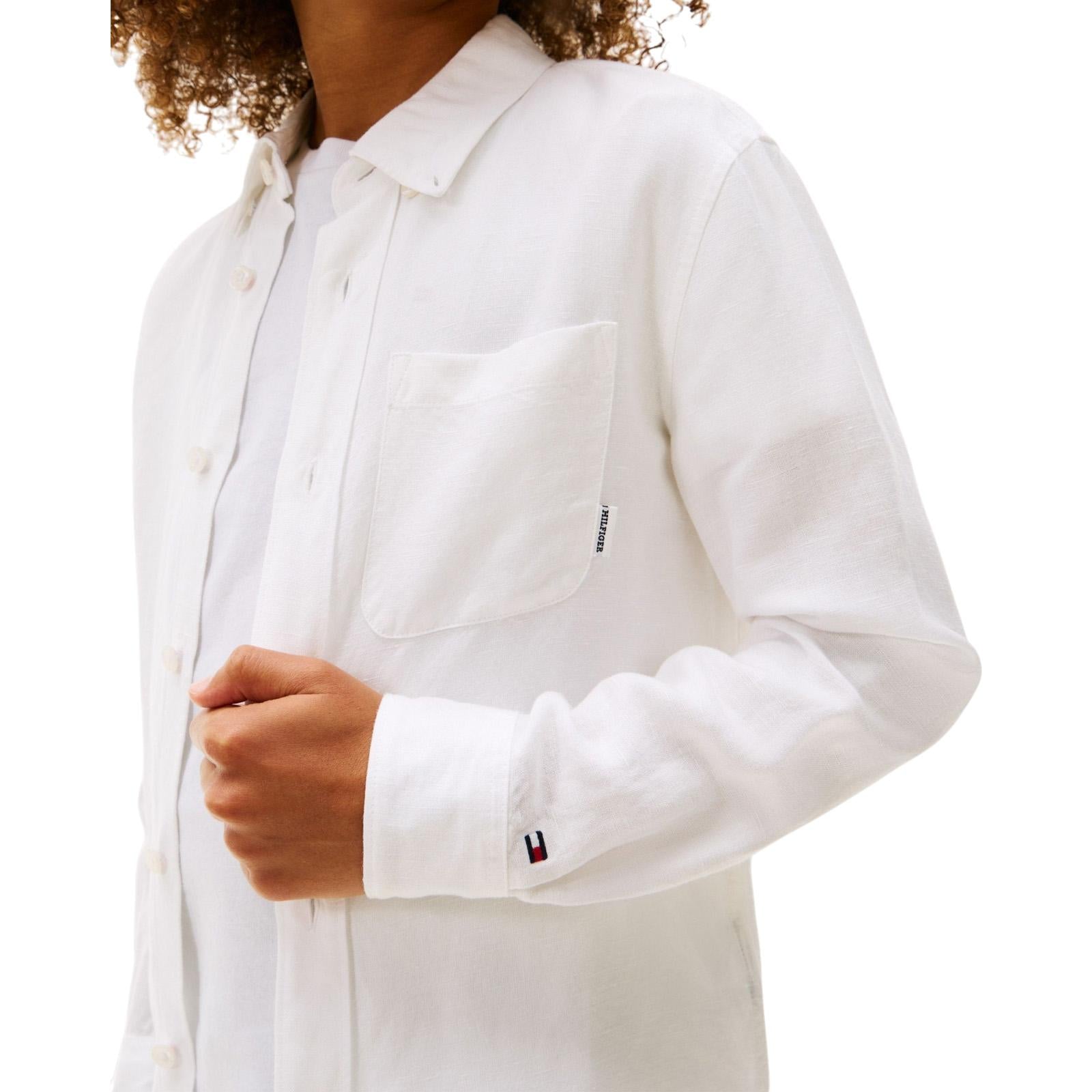 Camicia TOMMY HILFIGER kids Bambino KB0KB09550 YBR 