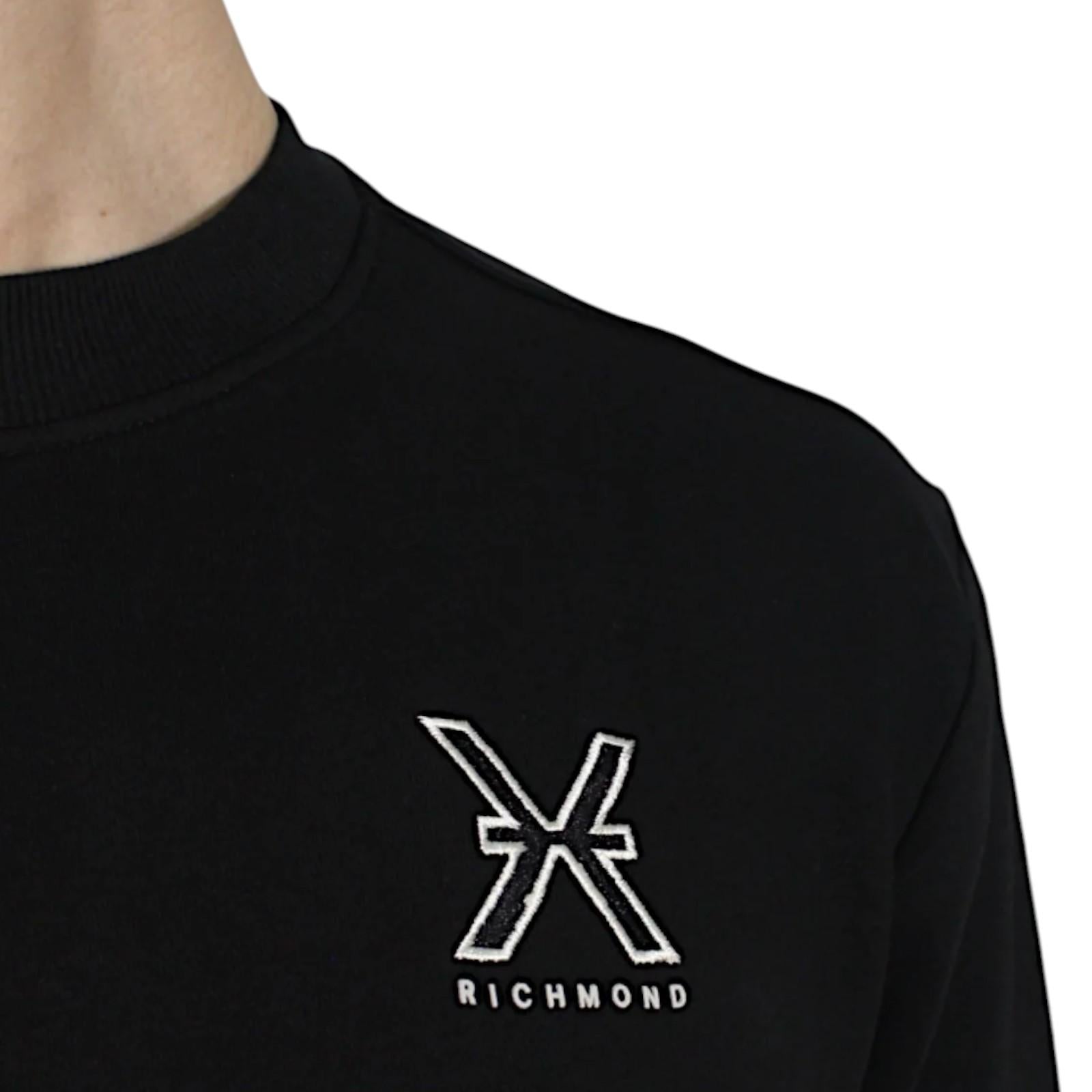 Felpa RICHMOND UMA24002FE-P8 NER RICHMOND 