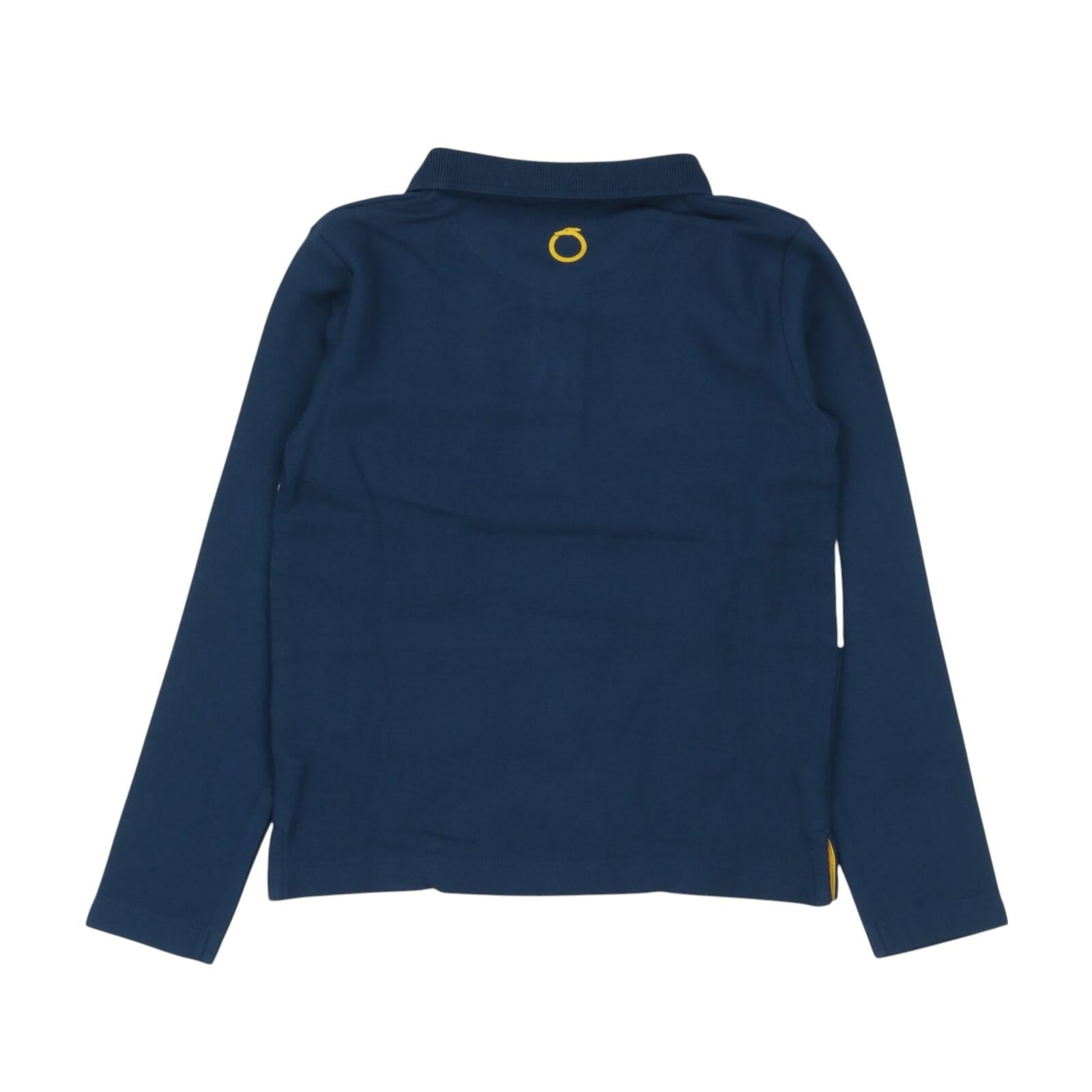Polo TRUSSARDI kids TIA24147PO-BLJ BLU TRUSSARDI 