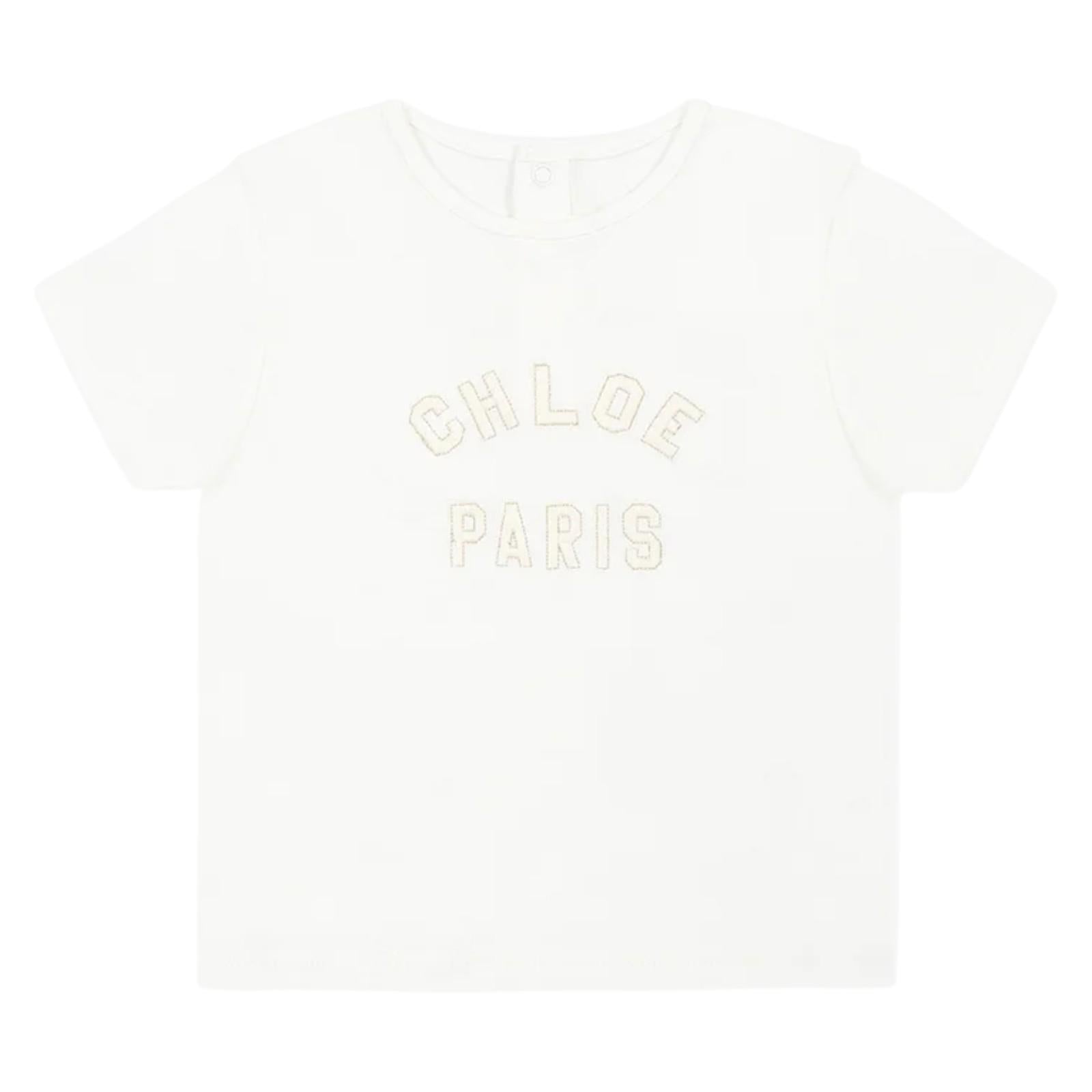 T-shirt CHLOÈ kids Bambina C20525 N81 
