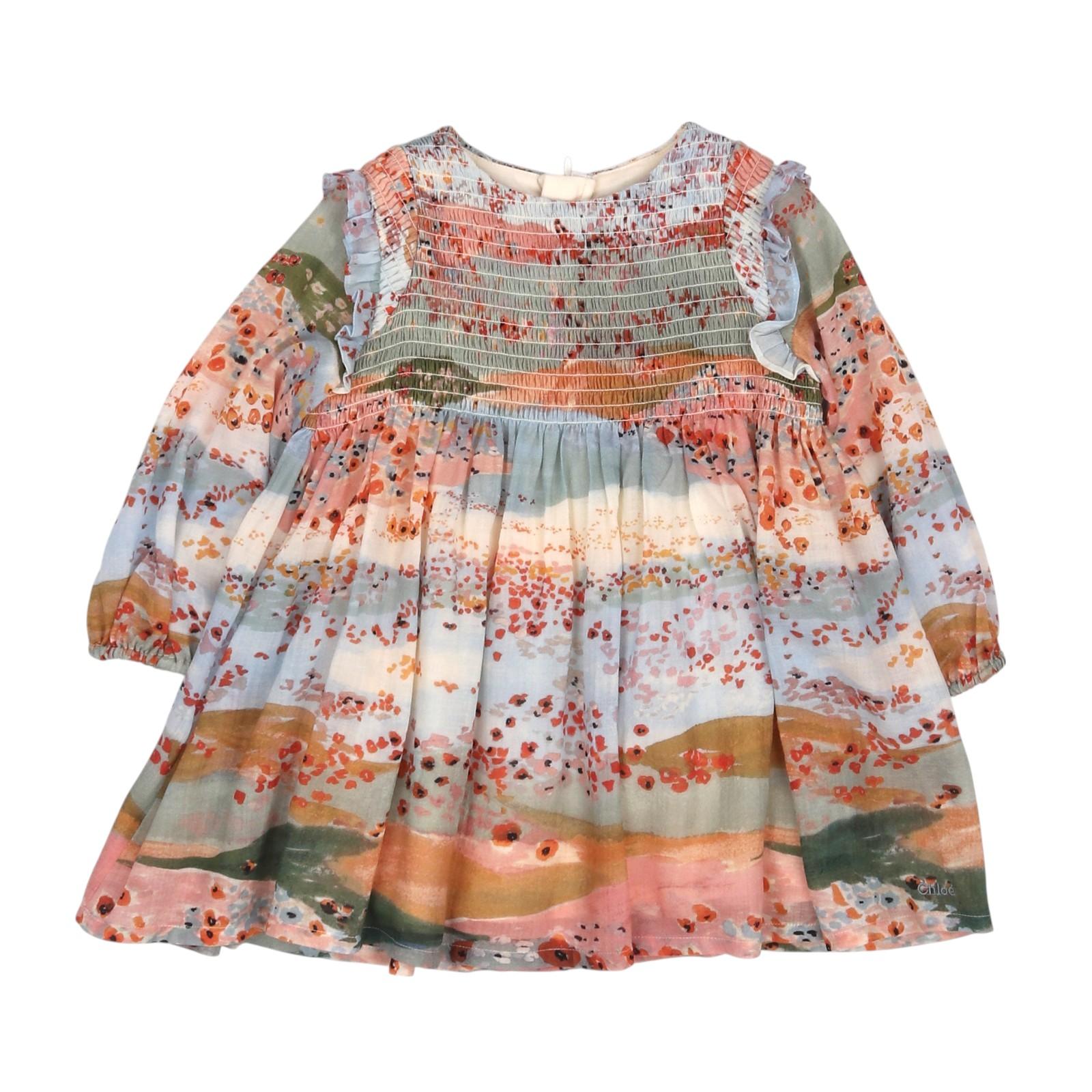 Abito CHLOÈ kids Bambina C12933 Z41 