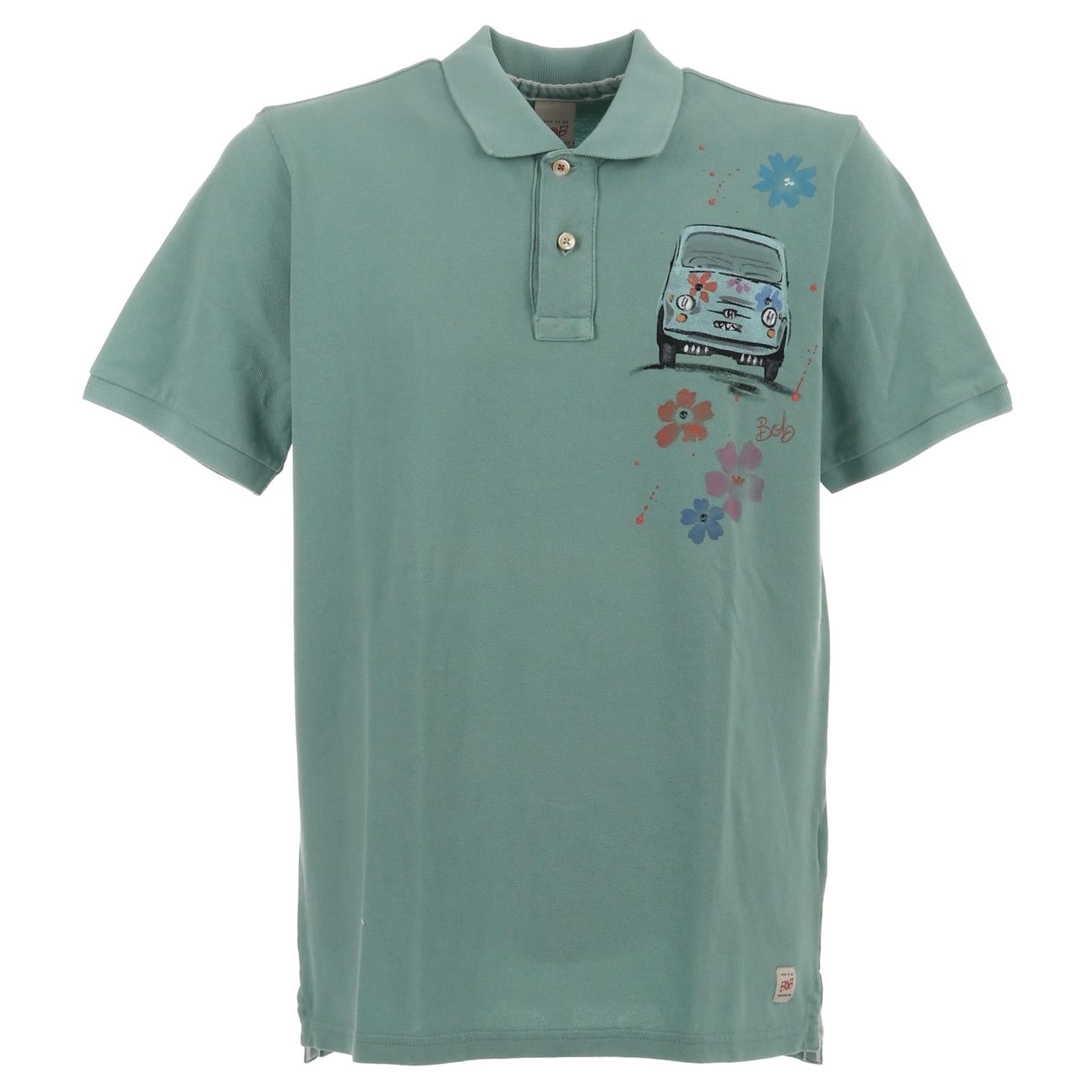 Polo BOB Uomo BOB-DIS0121 ACQ 