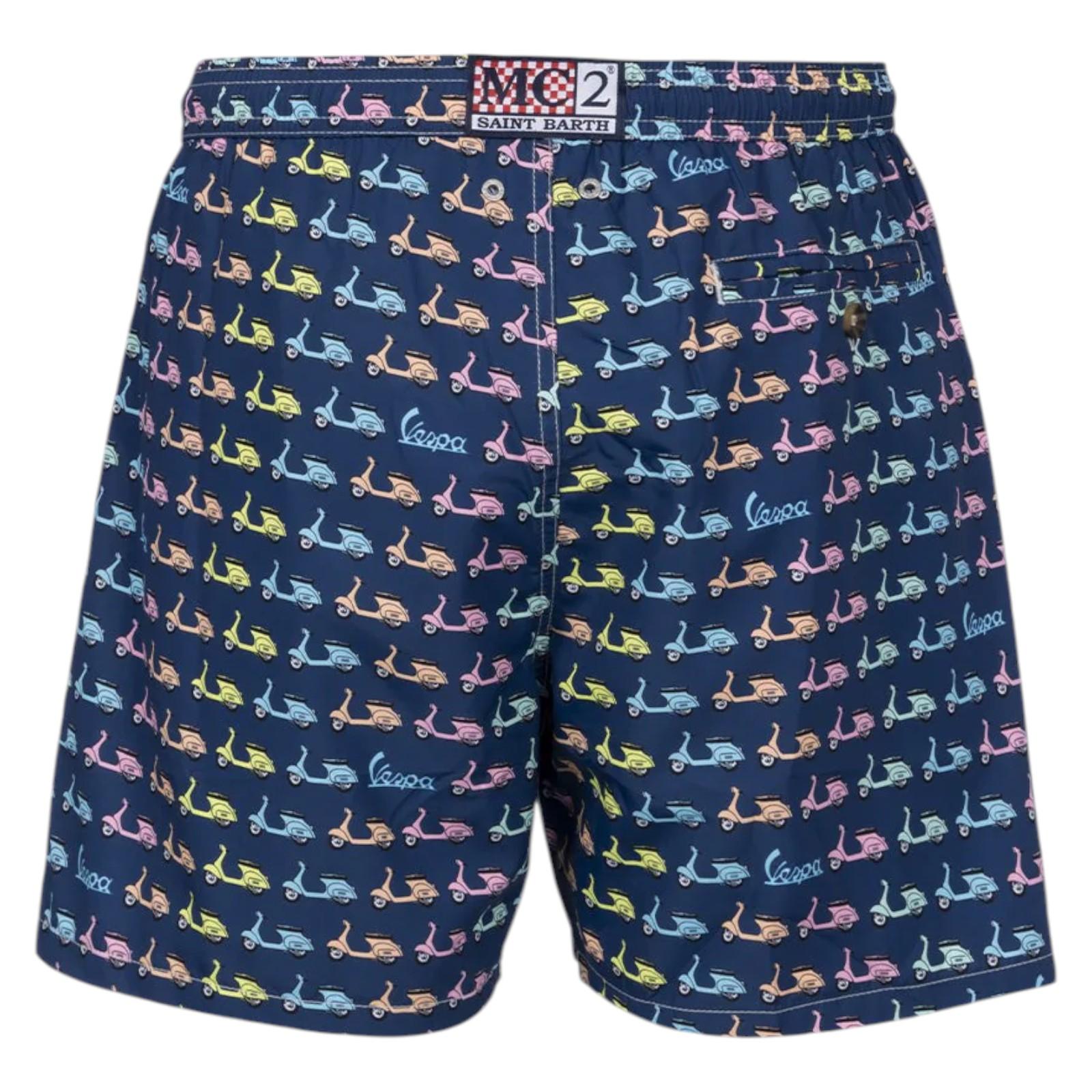 Boxer mare MC2 SAINT BARTH Uomo LIGHTING-MICRO-FANTASY 03167F 