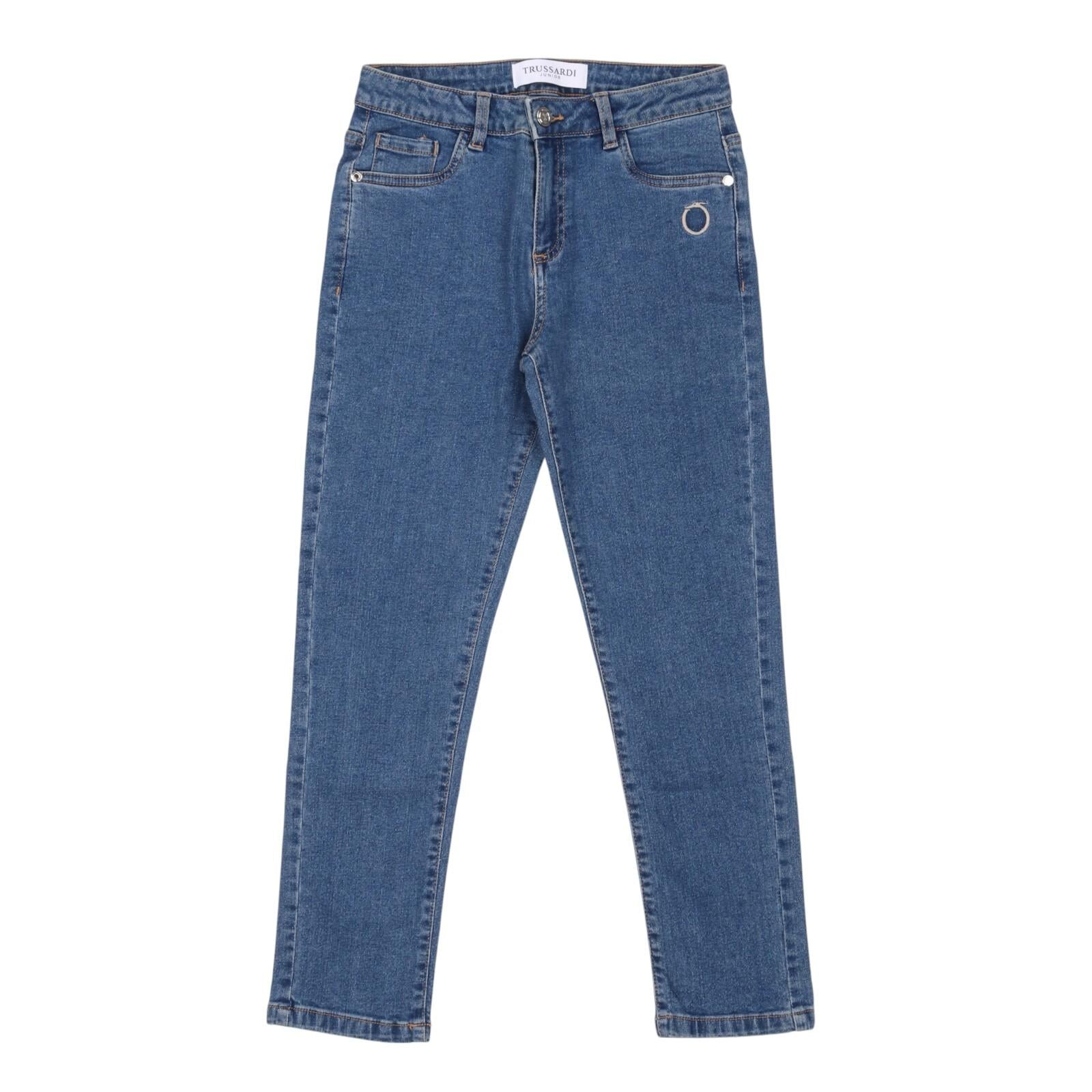 Jeans TRUSSARDI kids TBA24033JE-RAM DEN TRUSSARDI 