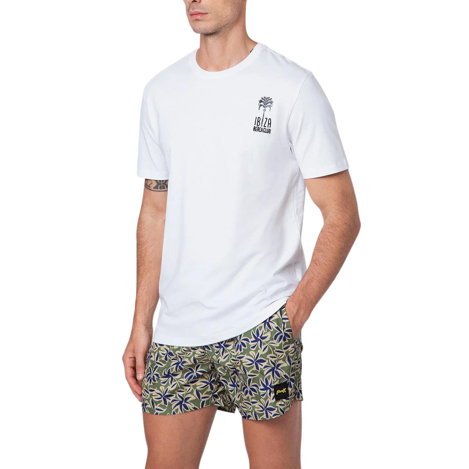 T-shirt FK Uomo FK25-M01TS88 WH 