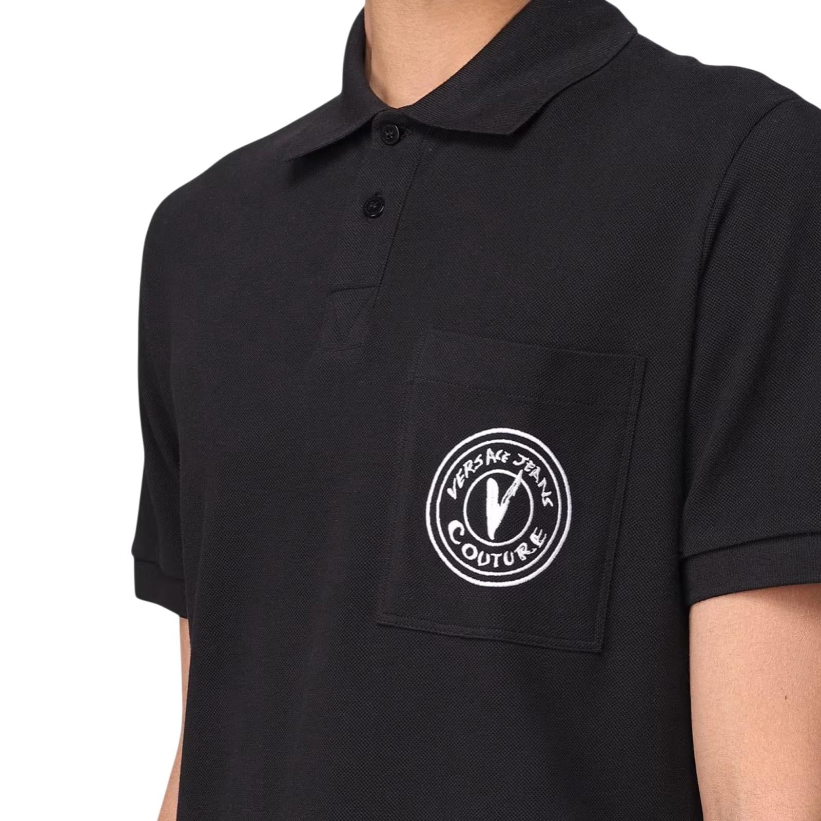 Polo VERSACE JEANS Uomo 78GAGT01-CJ01T 899 