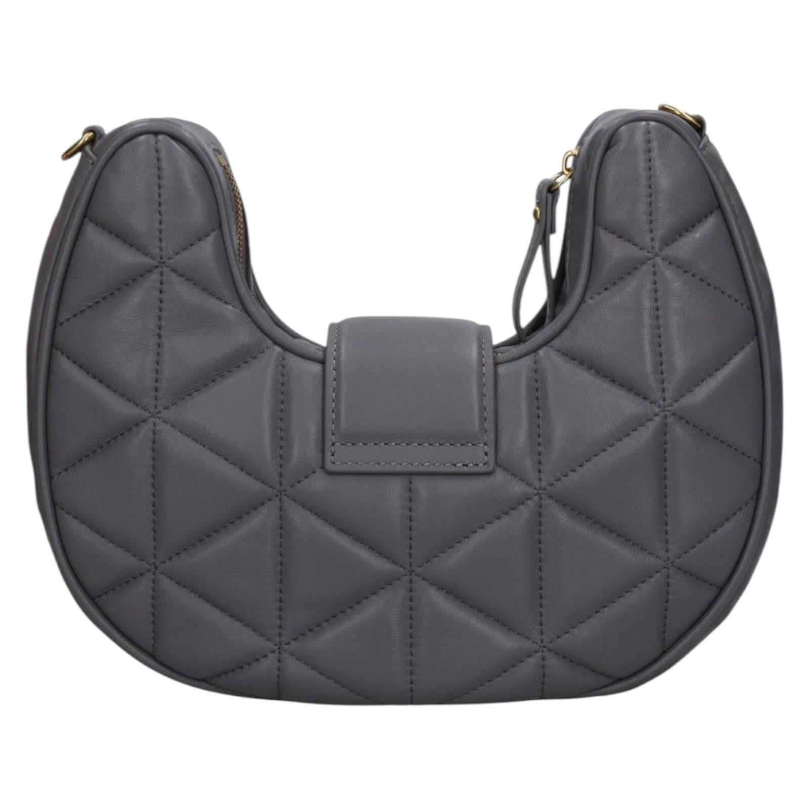 Borsa LA CARRIE 142P-OM-221-LEA GRI LA CARRIE 