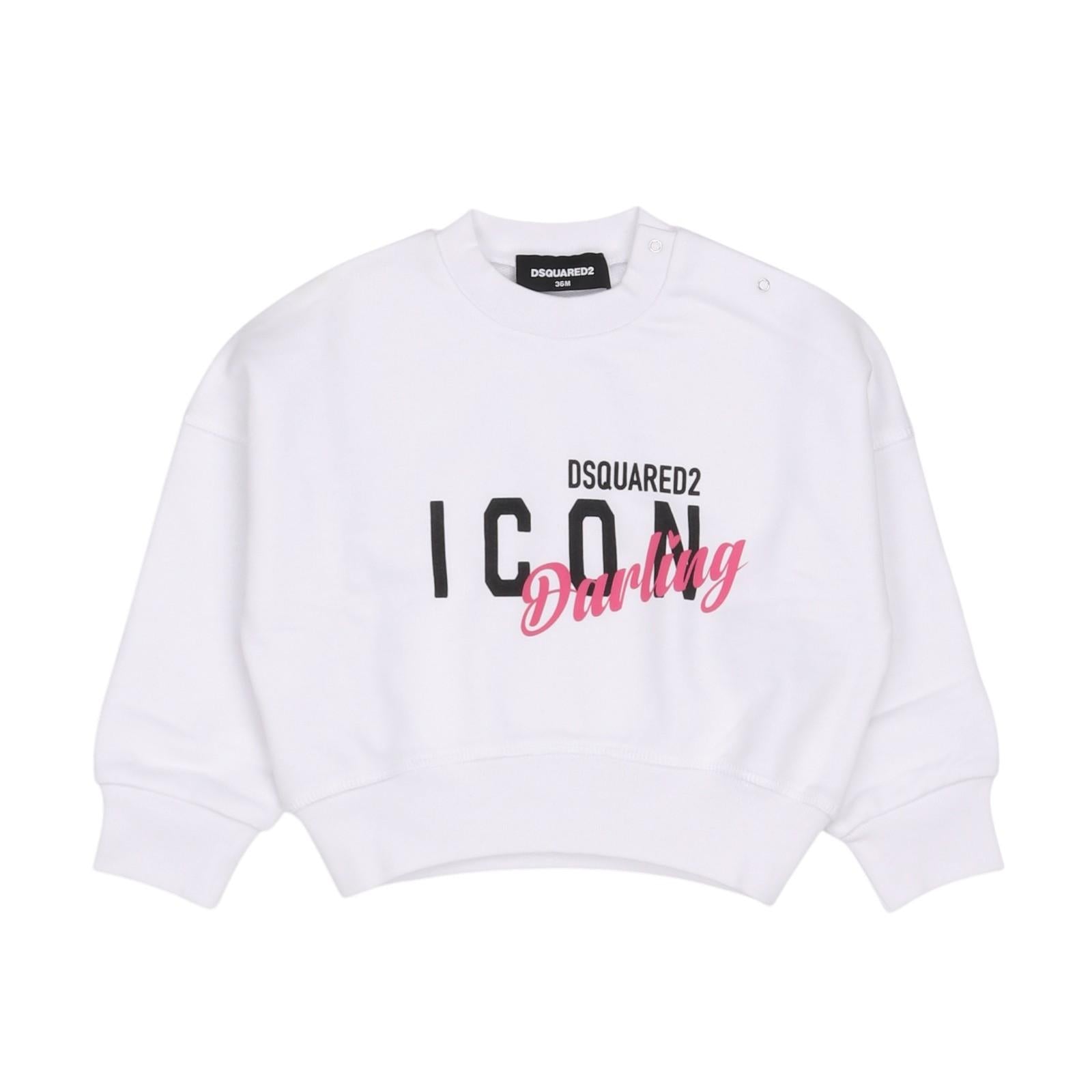 Felpa DSQUARED2 kids DQ2400-D009B DQ100 DSQUARED2 
