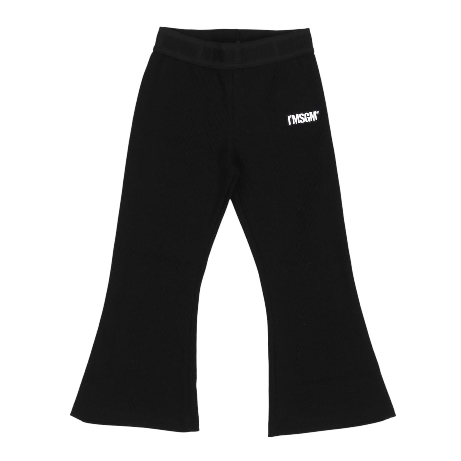Leggings MSGM kids S4MSJGLG288 NER MSGM 