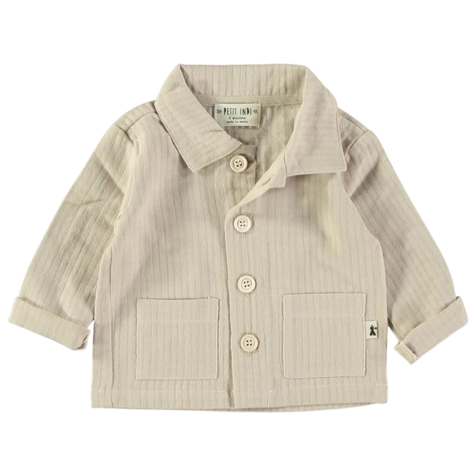 Camicia PETIT INDI kids BK-68 16 PETIT INDI 