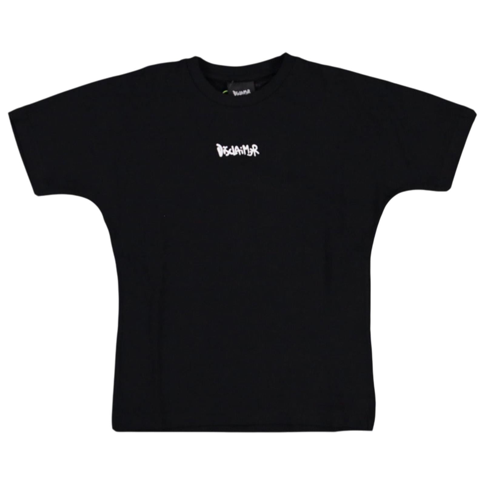 T-shirt DISCLAIMER kids 25EDK58442 NER DISCLAIMER 