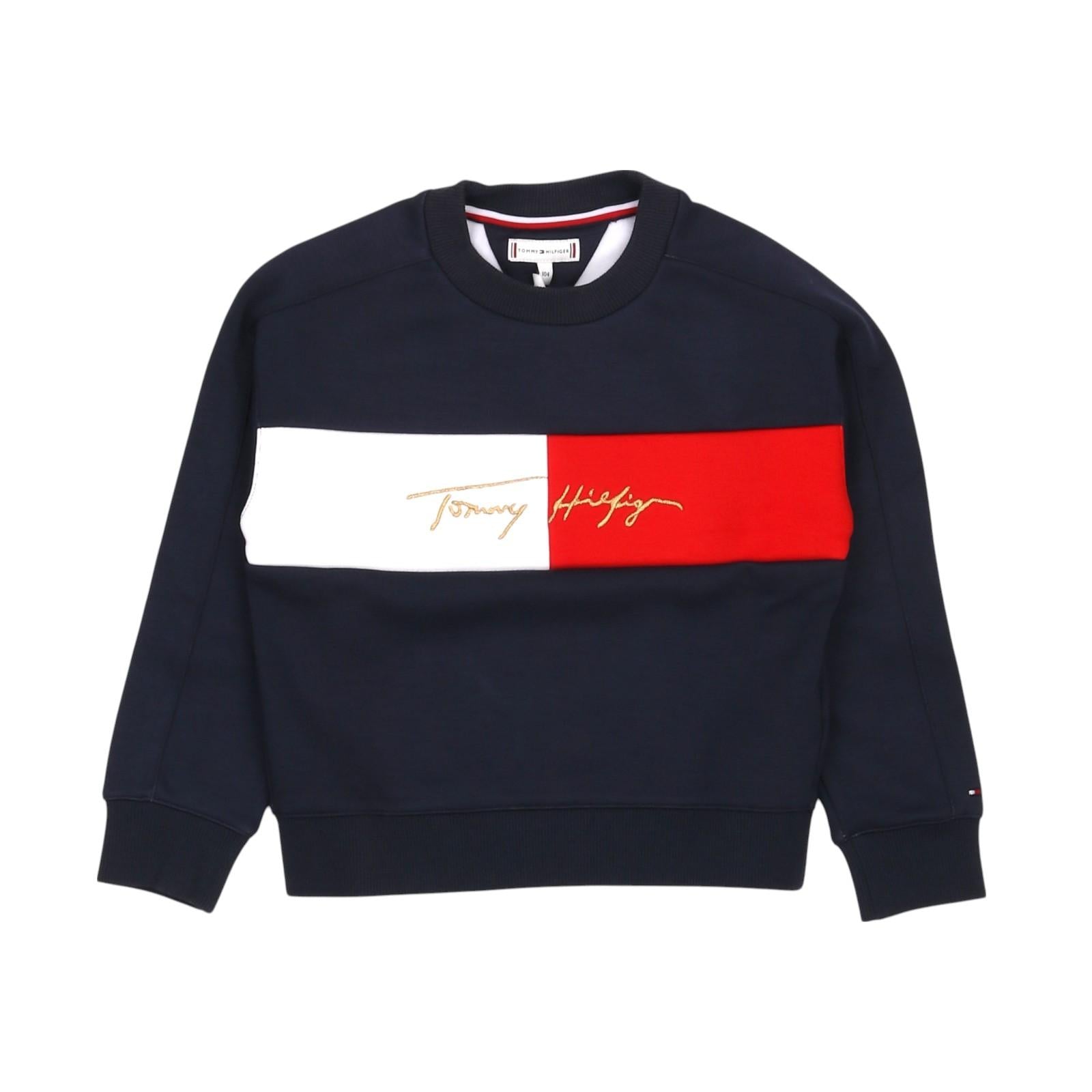Felpa TOMMY HILFIGER kids KG0KG05497 C87 TOMMY HILFIGER 
