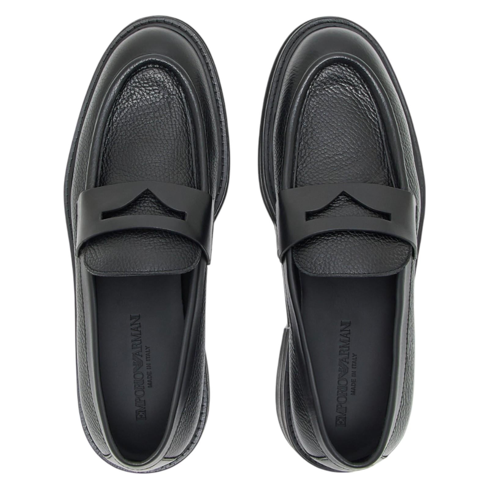 Loafers EMPORIO ARMANI MAN X4A190-XR207 K001 