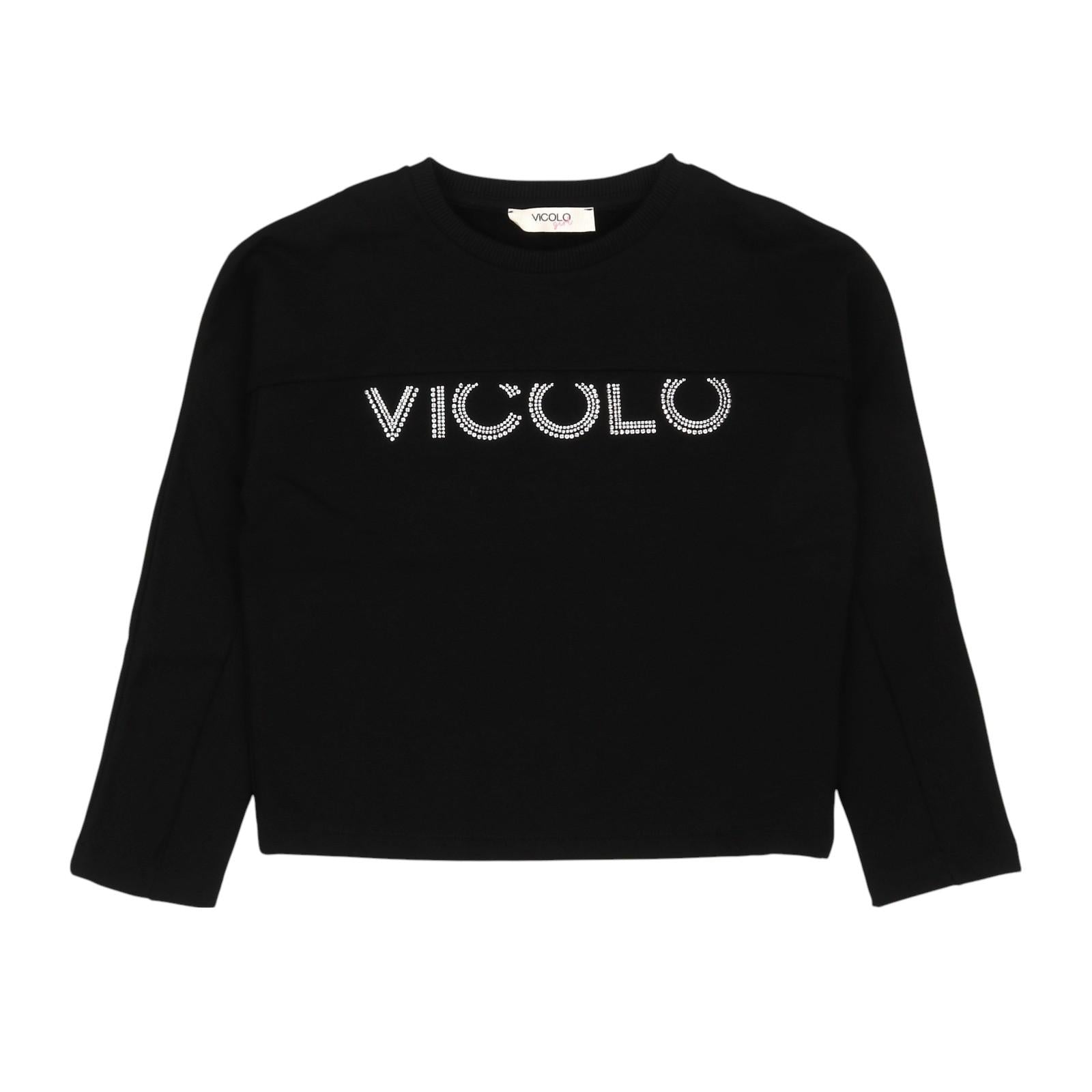 Felpa VICOLO kids 3141F00059 NER VICOLO 