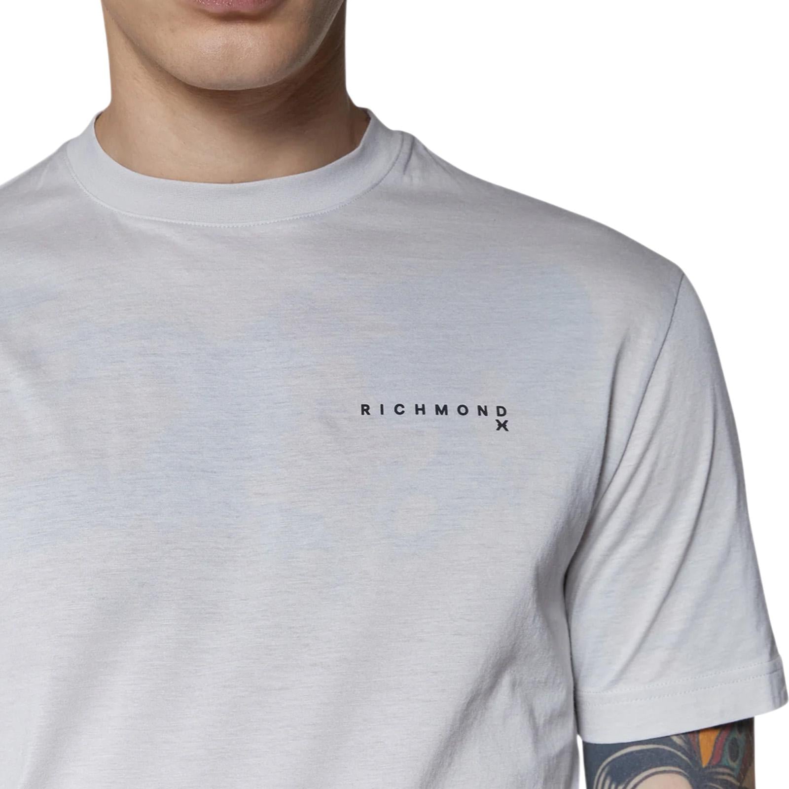 T-shirt RICHMOND Uomo UMP25154TS GRI 