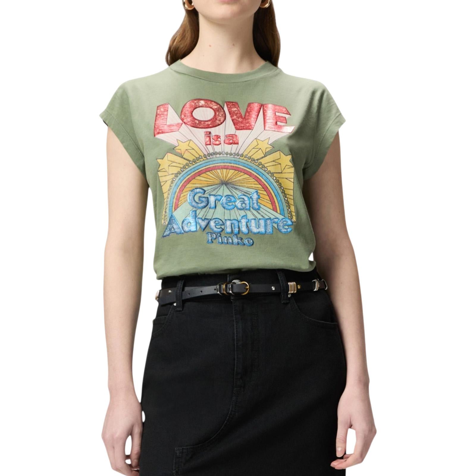 T-shirt PINKO 104603-A2D7 V49 PINKO 
